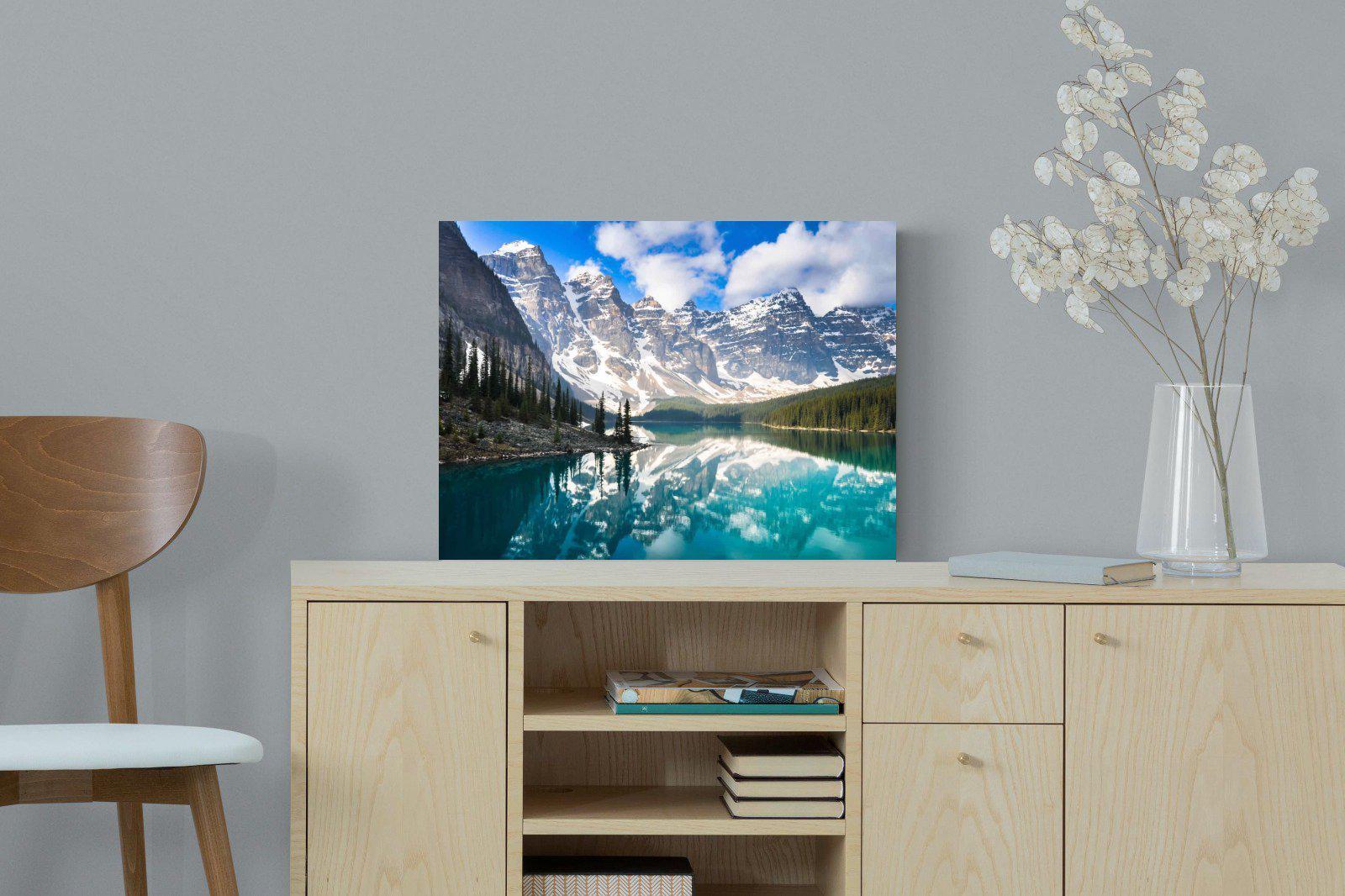 Rocky Mountains-Wall_Art-60 x 45cm-Mounted Canvas-No Frame-Pixalot
