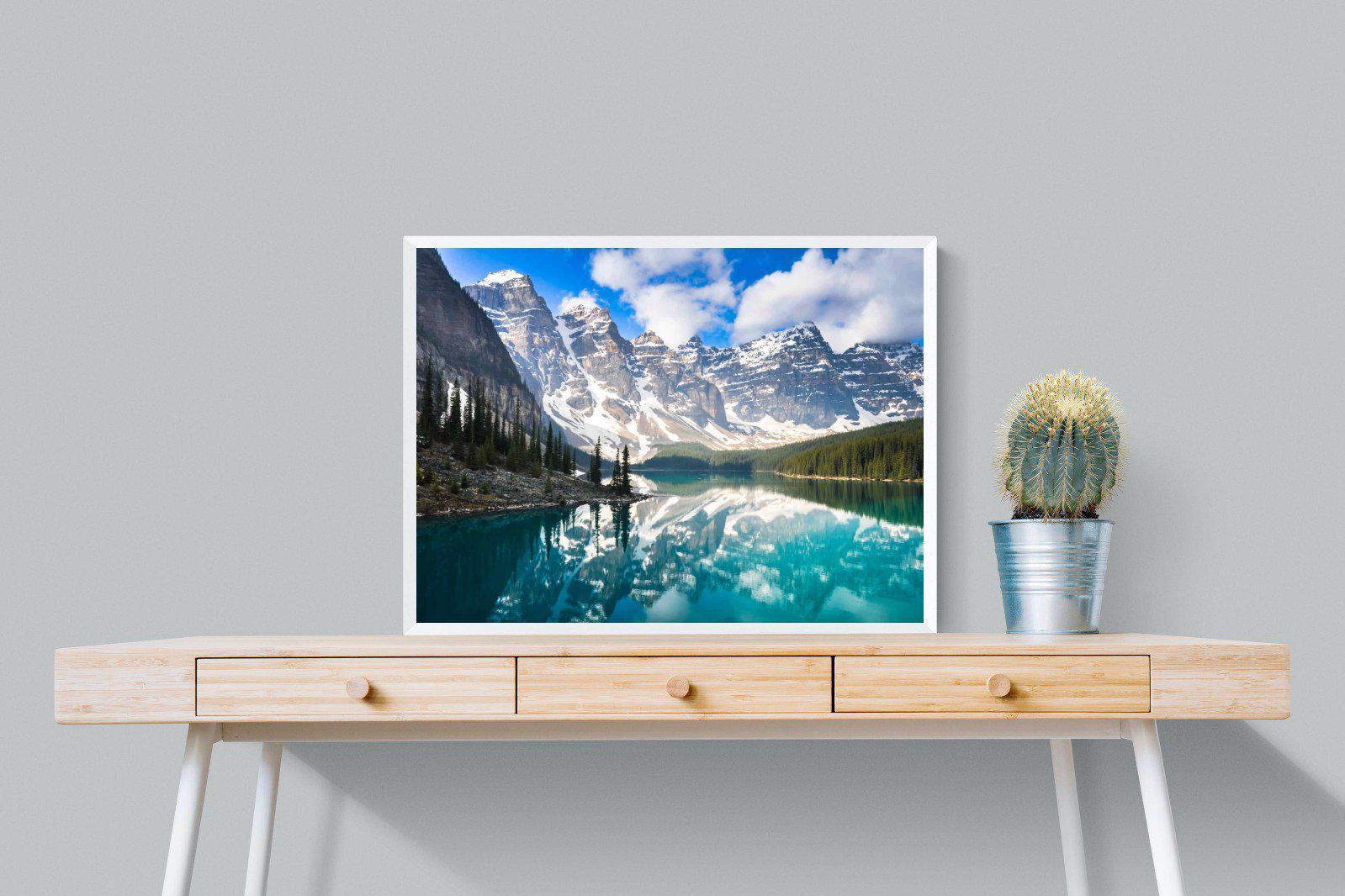 Rocky Mountains-Wall_Art-80 x 60cm-Mounted Canvas-White-Pixalot