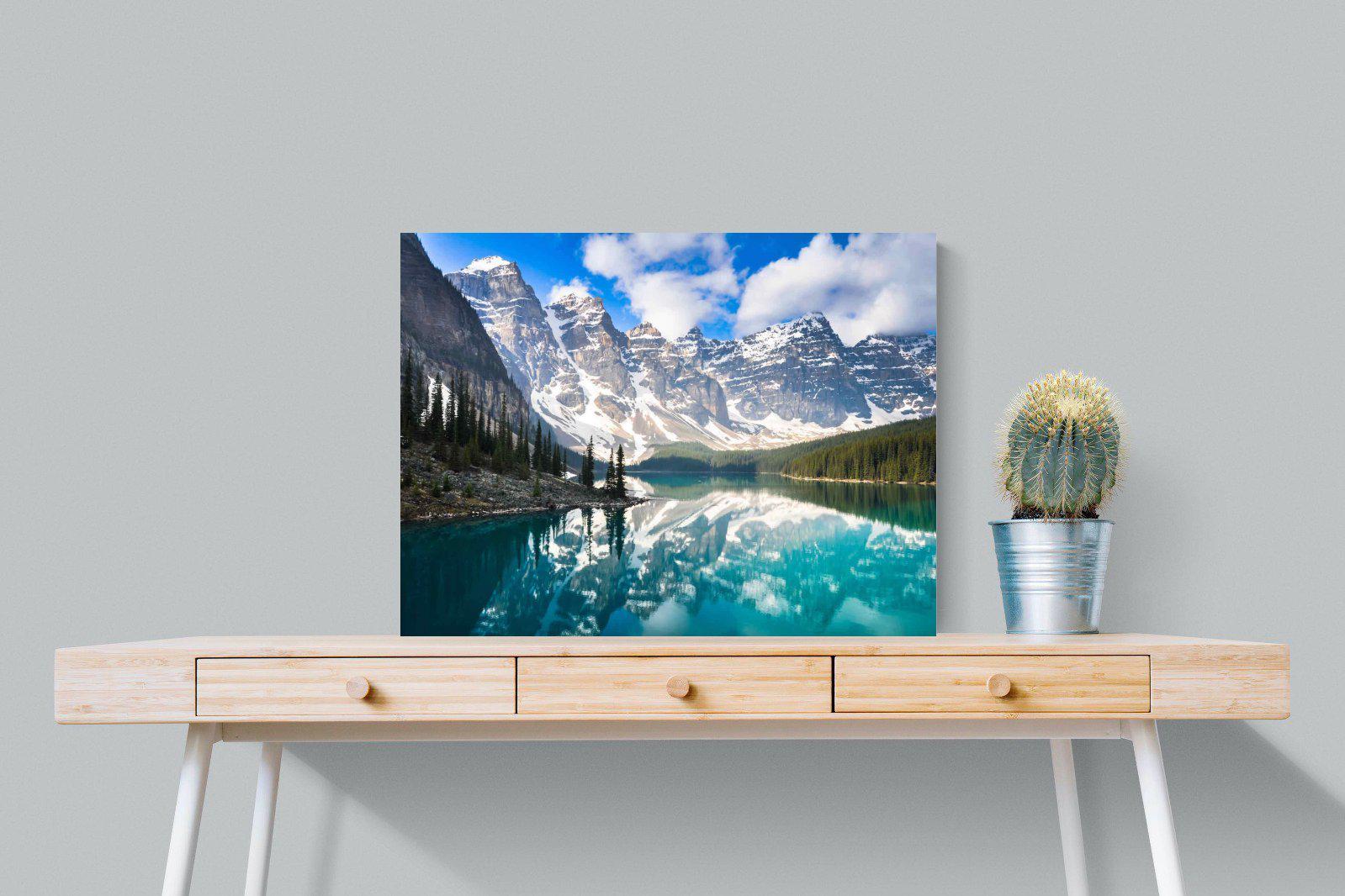 Rocky Mountains-Wall_Art-80 x 60cm-Mounted Canvas-No Frame-Pixalot