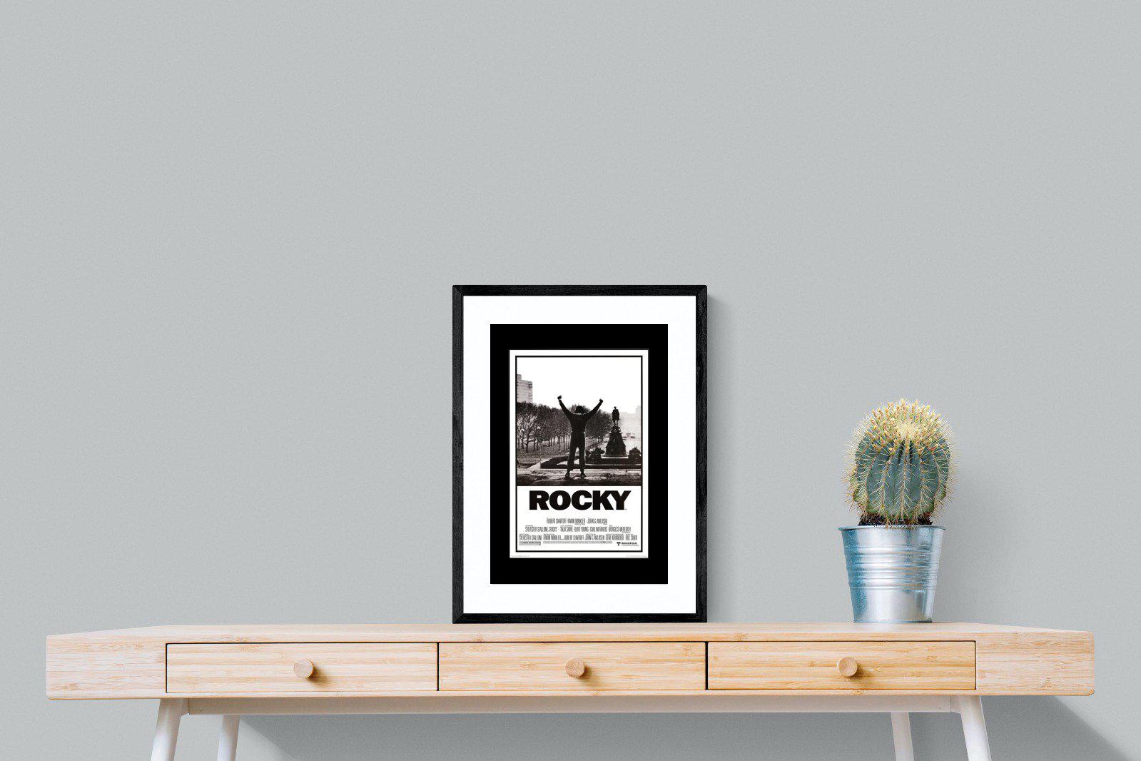 Rocky-Wall_Art-45 x 60cm-Framed Print-Black-Pixalot
