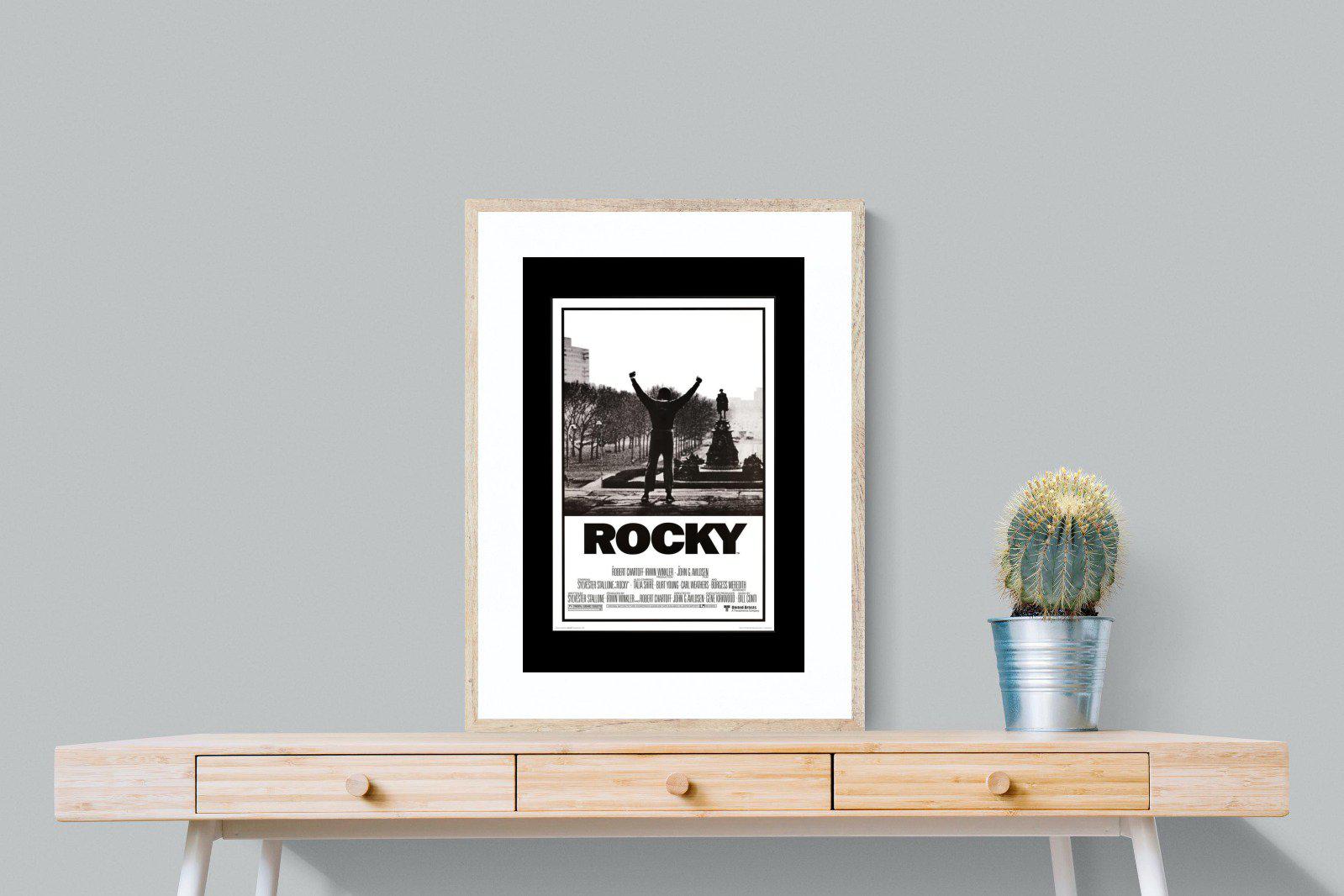 Rocky-Wall_Art-60 x 80cm-Framed Print-Wood-Pixalot