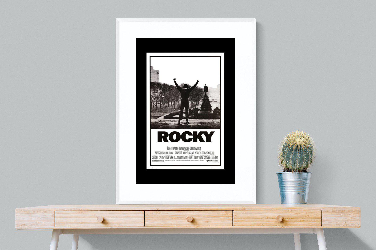 Rocky-Wall_Art-75 x 100cm-Framed Print-White-Pixalot
