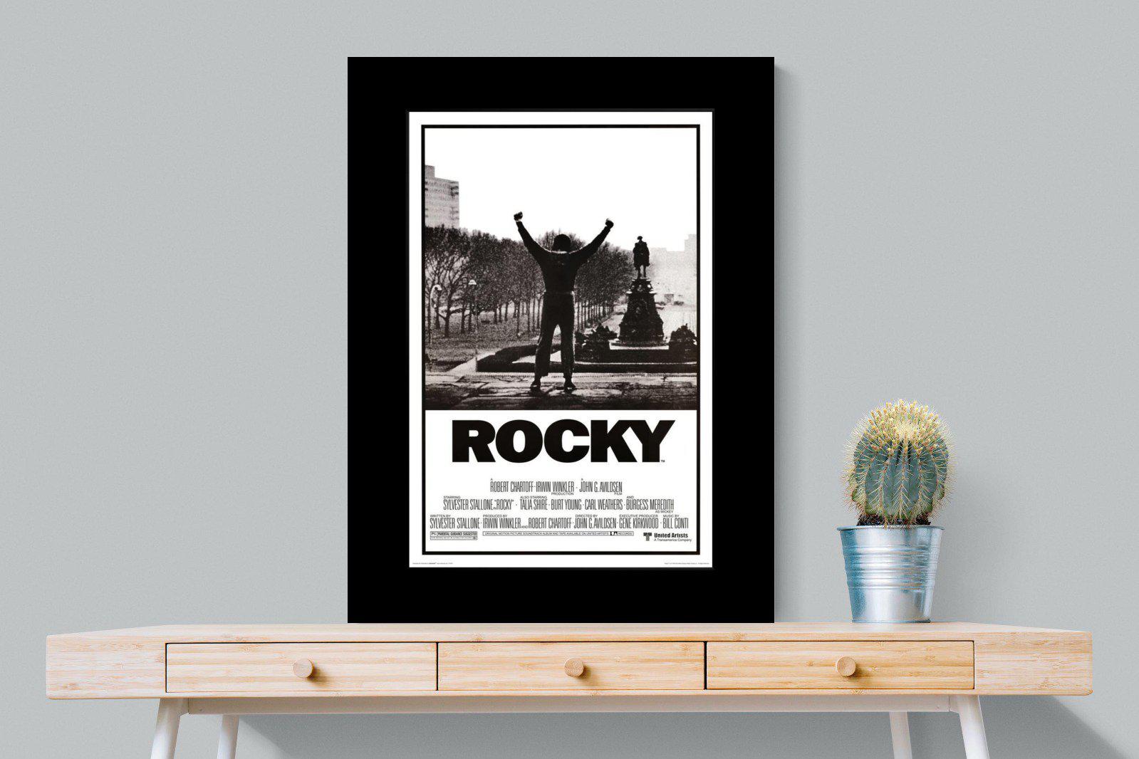 Rocky-Wall_Art-75 x 100cm-Mounted Canvas-No Frame-Pixalot