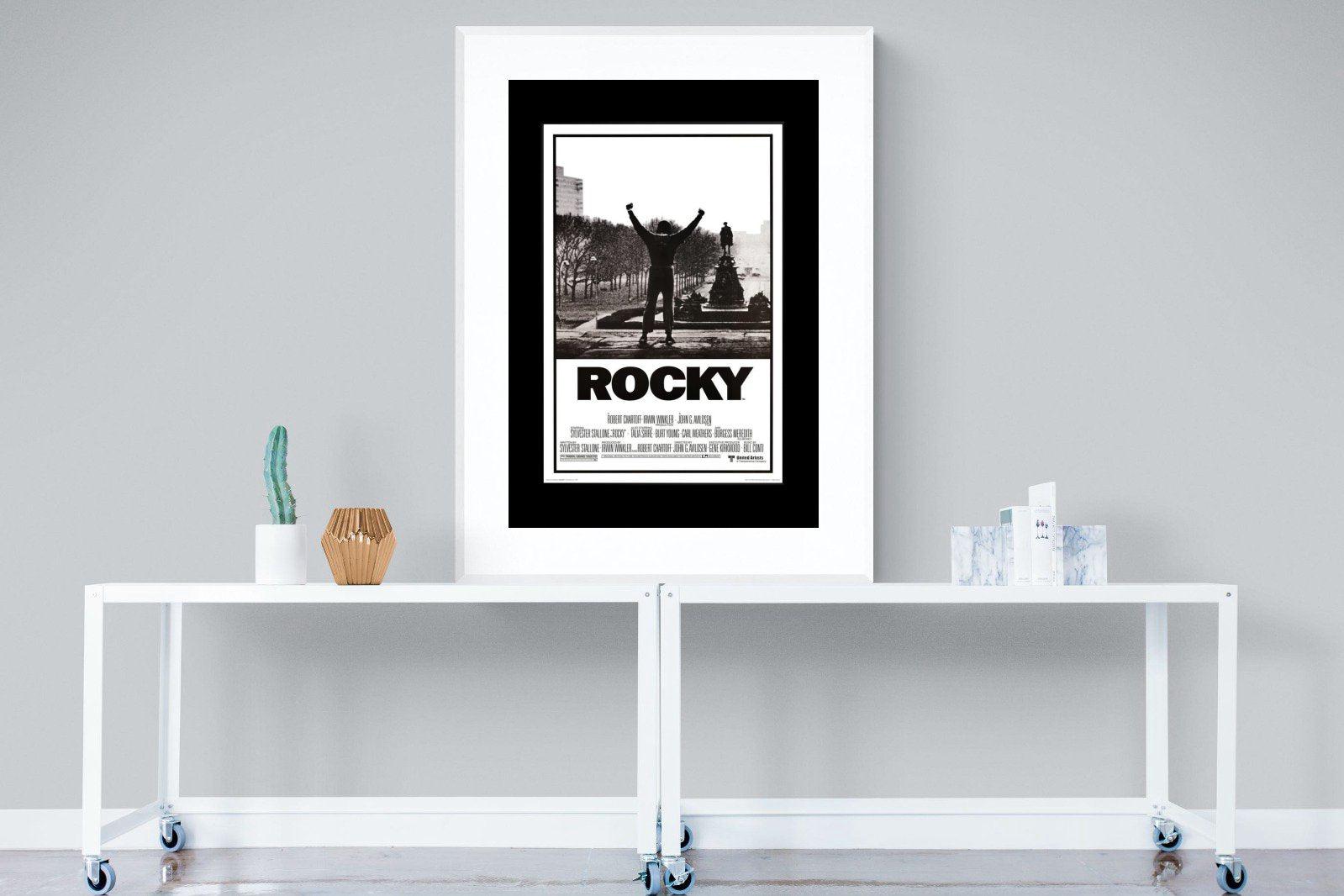Rocky-Wall_Art-90 x 120cm-Framed Print-White-Pixalot
