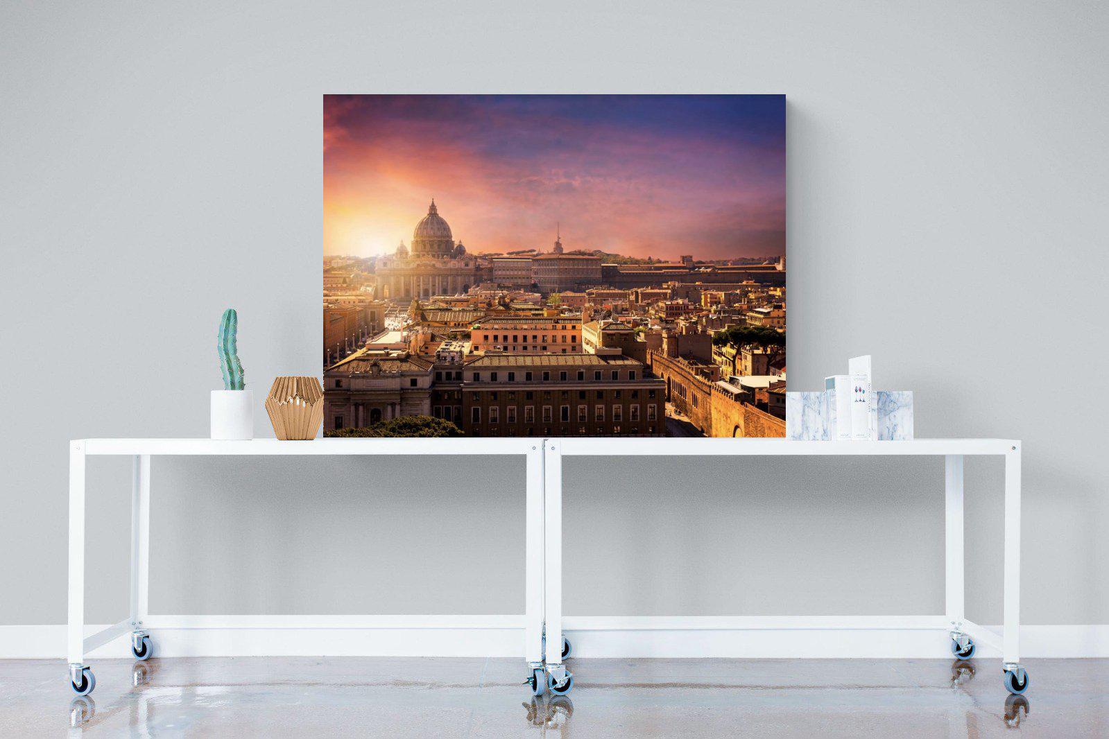 Rome-Wall_Art-120 x 90cm-Mounted Canvas-No Frame-Pixalot
