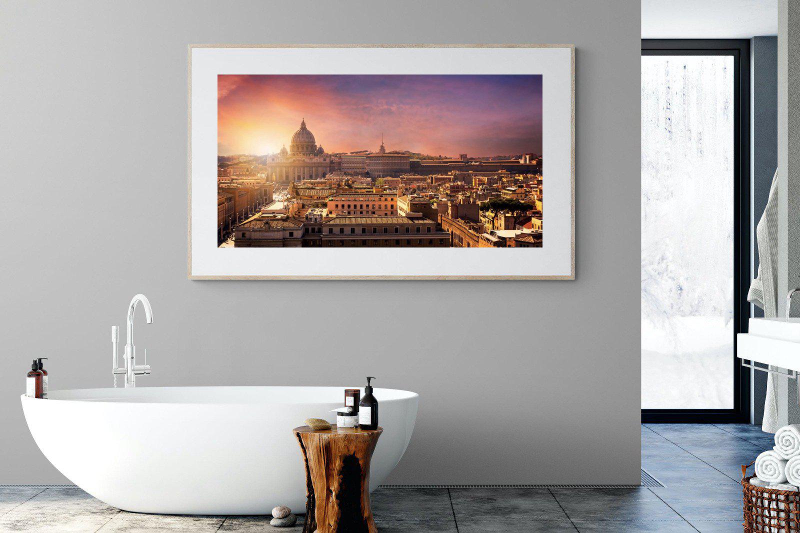 Rome-Wall_Art-180 x 110cm-Framed Print-Wood-Pixalot