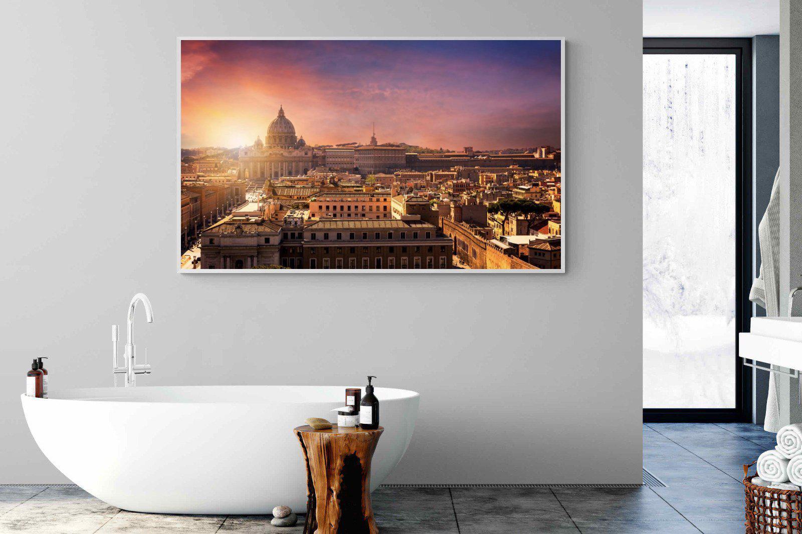 Rome-Wall_Art-180 x 110cm-Mounted Canvas-White-Pixalot