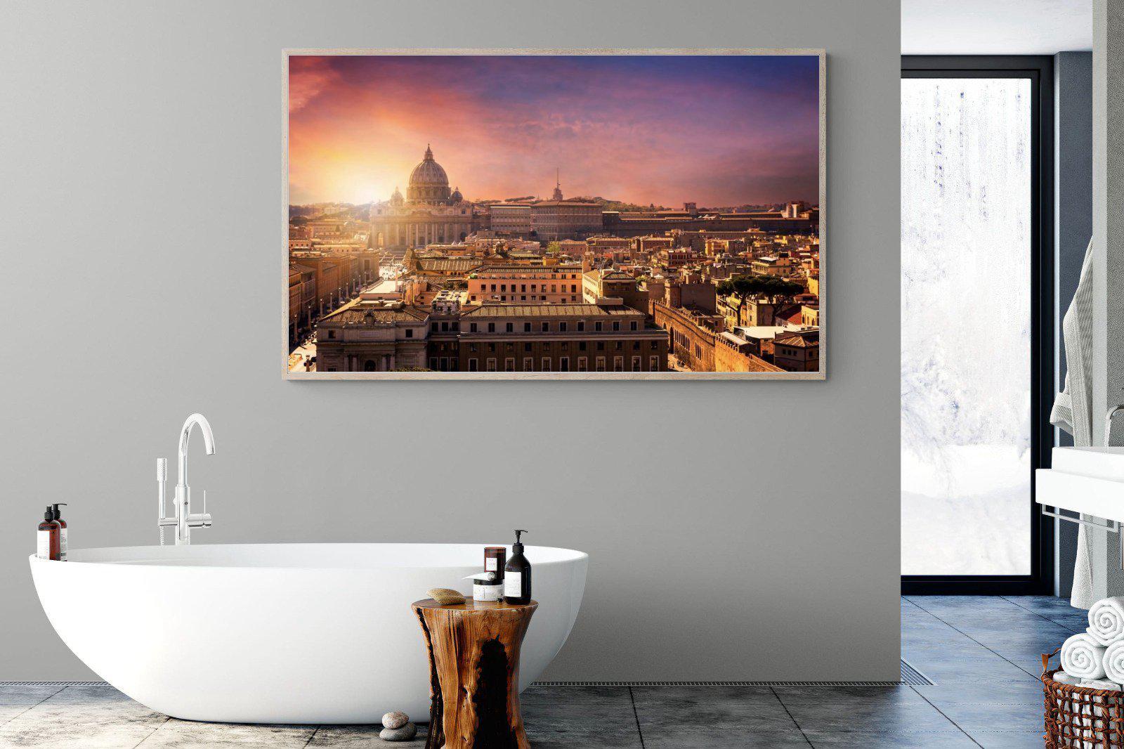 Rome-Wall_Art-180 x 110cm-Mounted Canvas-Wood-Pixalot