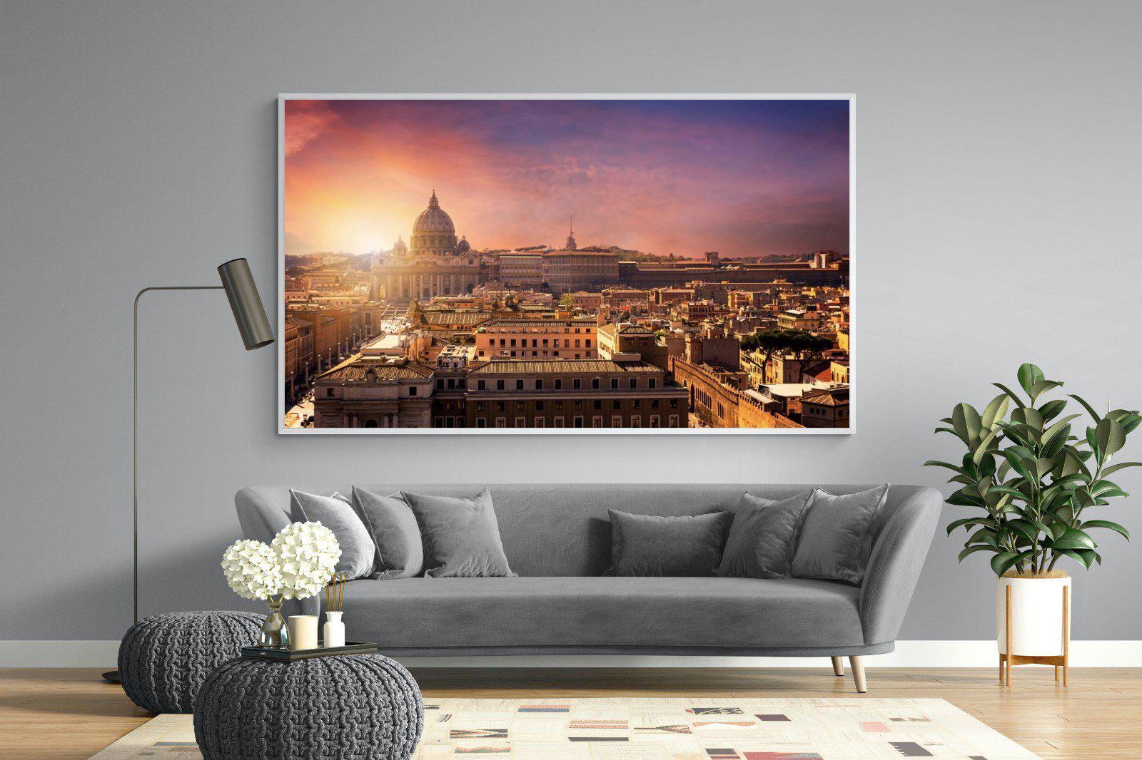 Rome-Wall_Art-220 x 130cm-Mounted Canvas-White-Pixalot