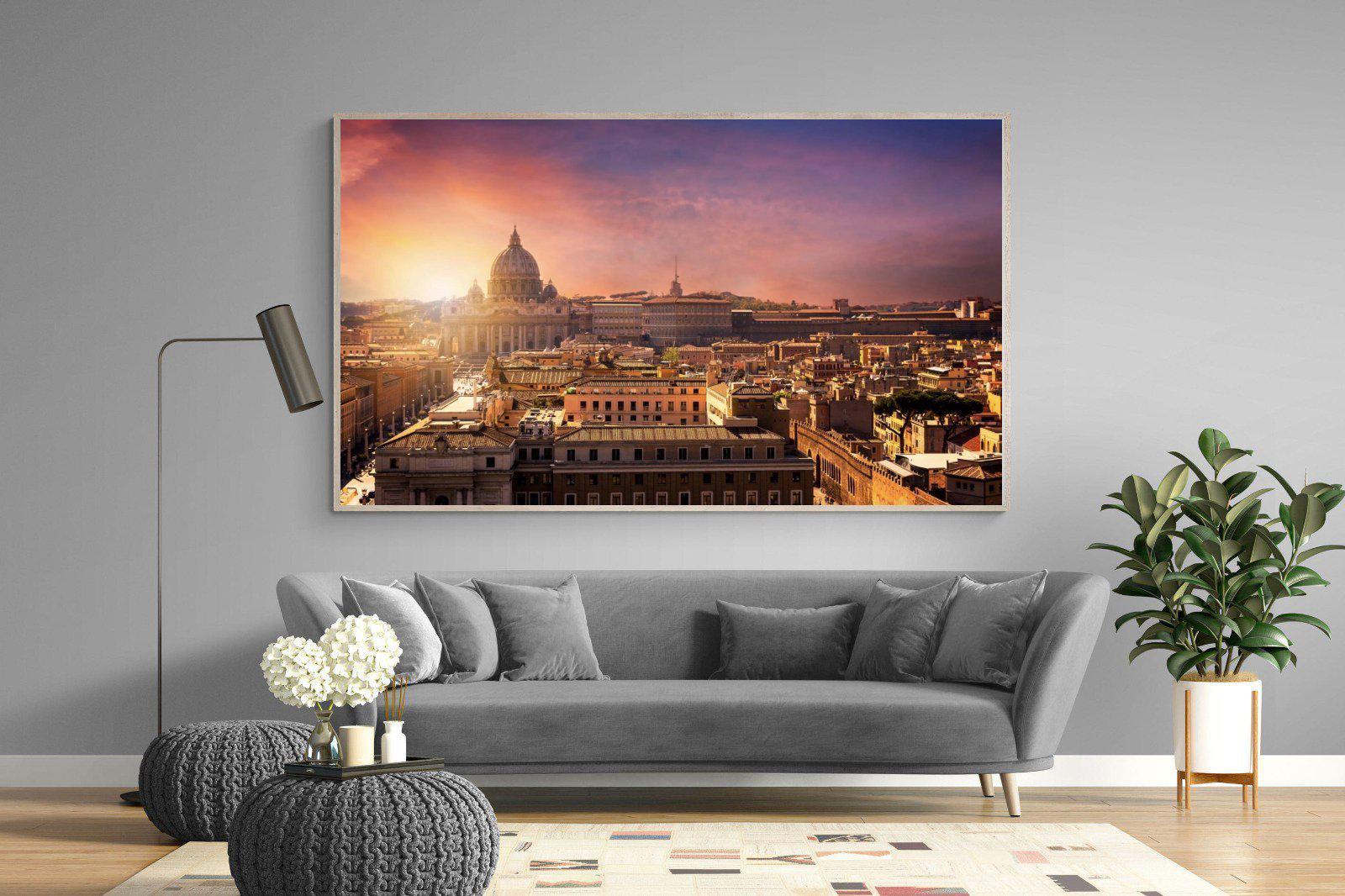 Rome-Wall_Art-220 x 130cm-Mounted Canvas-Wood-Pixalot