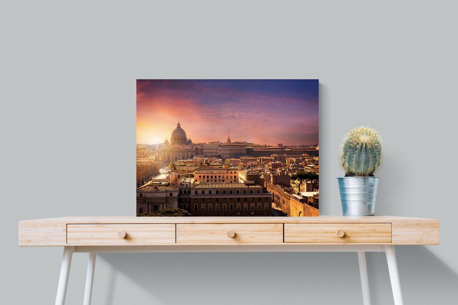 Rome-Wall_Art-80 x 60cm-Mounted Canvas-No Frame-Pixalot