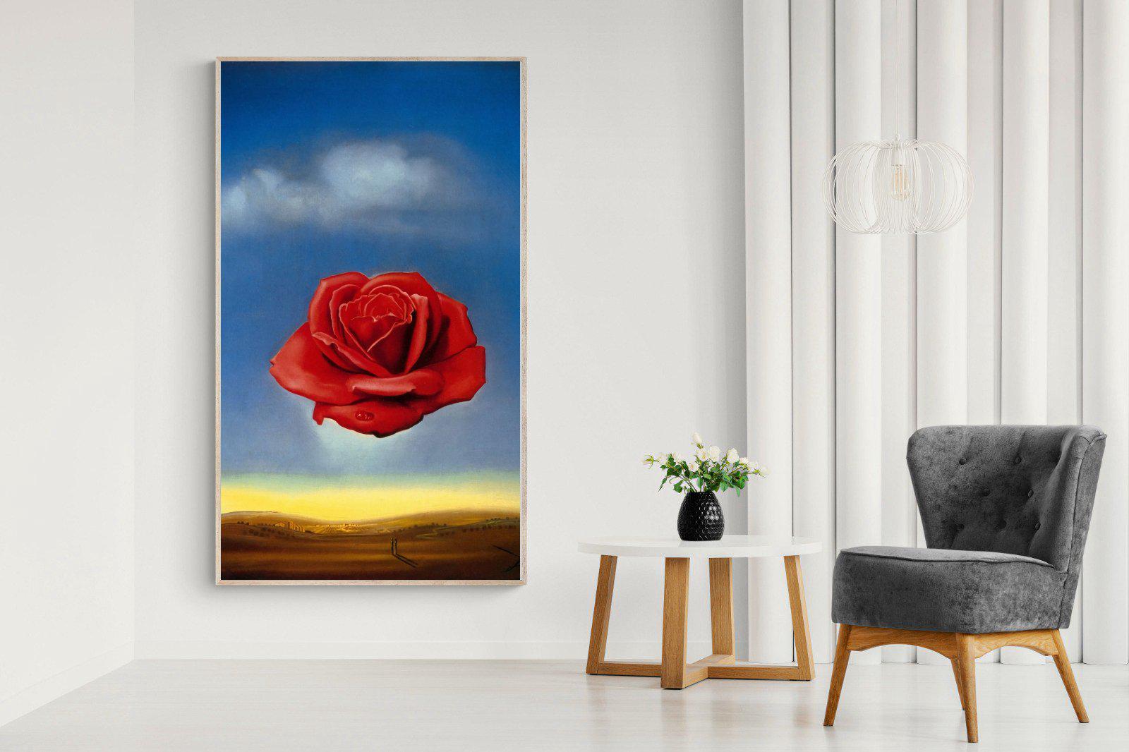 Rose Meditative-Wall_Art-130 x 220cm-Mounted Canvas-Wood-Pixalot