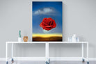 Rose Meditative-Wall_Art-90 x 120cm-Mounted Canvas-No Frame-Pixalot