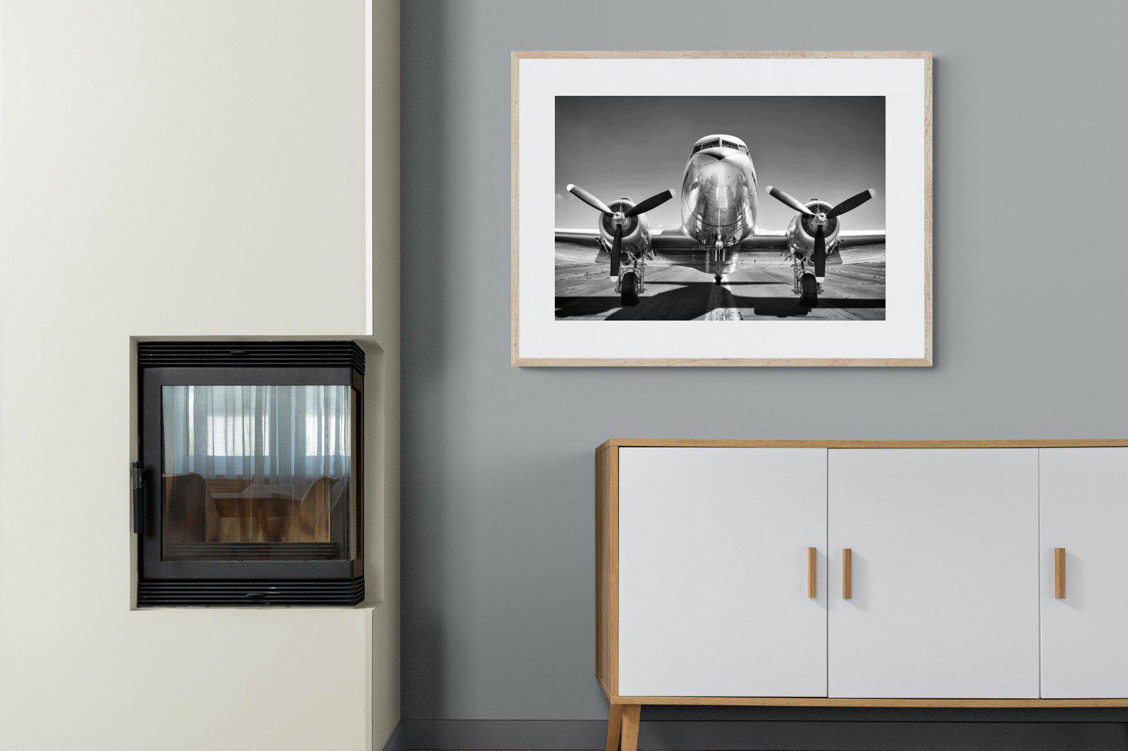 Runway-Wall_Art-100 x 75cm-Framed Print-Wood-Pixalot