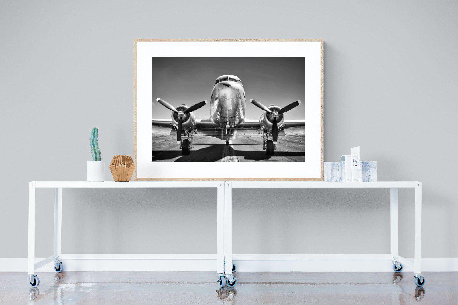 Runway-Wall_Art-120 x 90cm-Framed Print-Wood-Pixalot