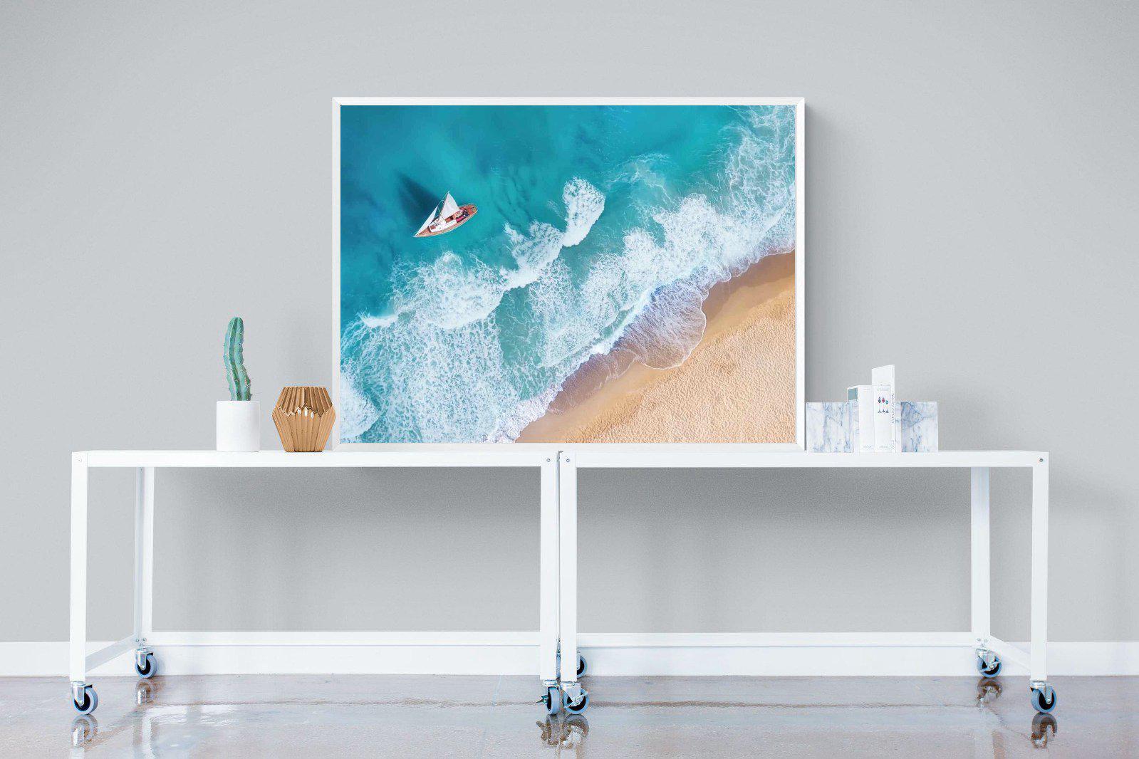 Sail Away-Wall_Art-120 x 90cm-Mounted Canvas-White-Pixalot