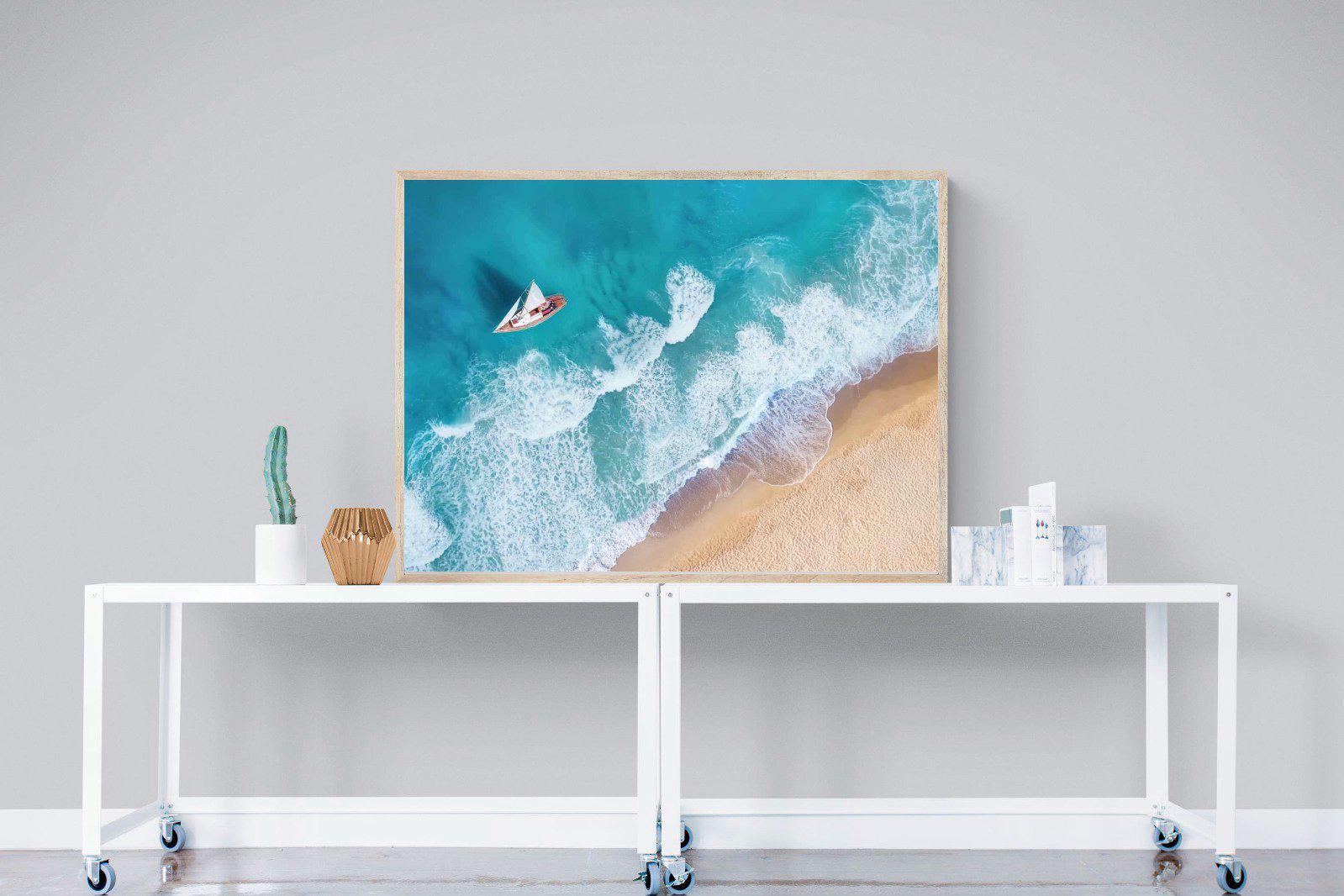 Sail Away-Wall_Art-120 x 90cm-Mounted Canvas-Wood-Pixalot