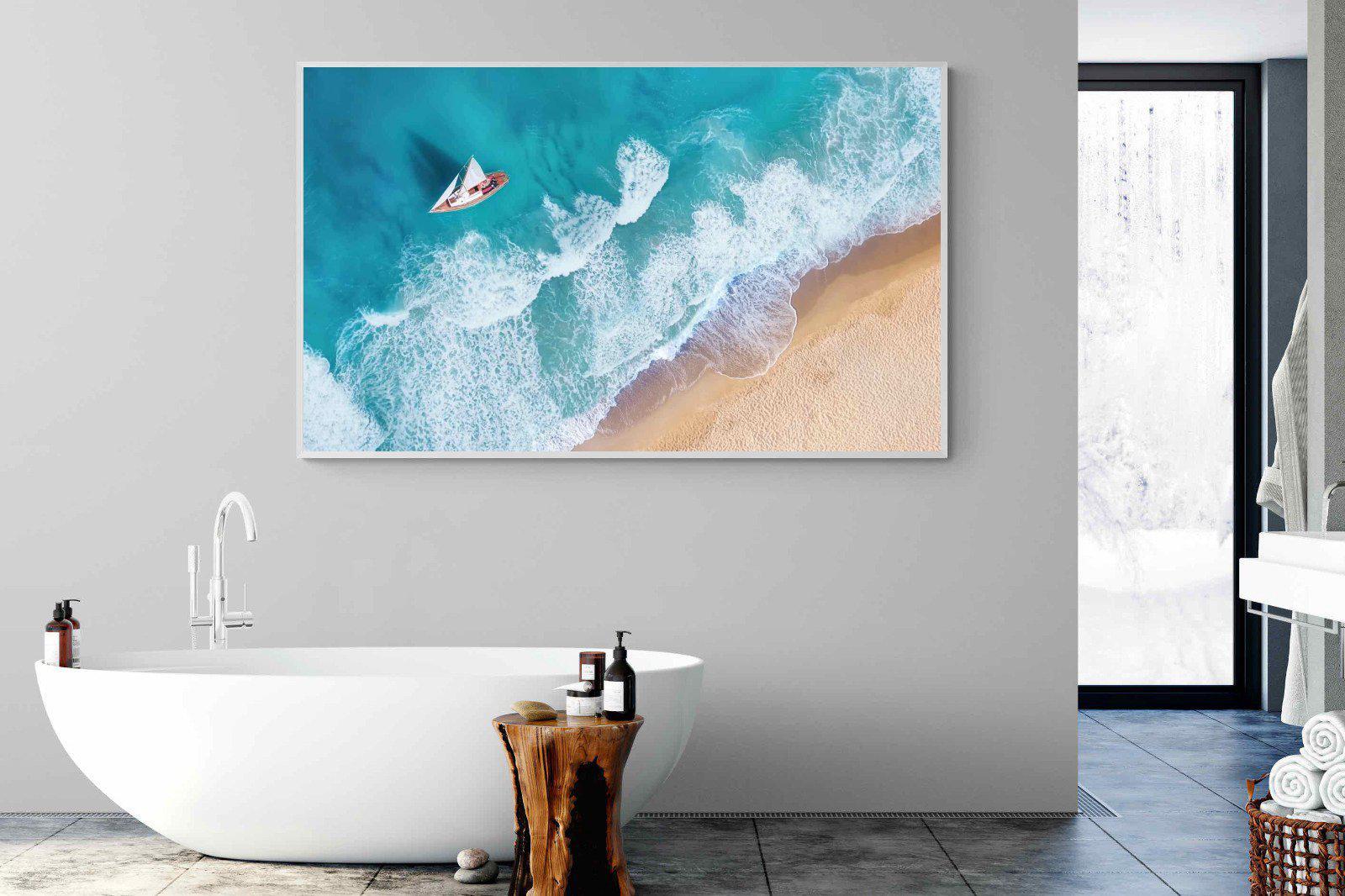 Sail Away-Wall_Art-180 x 110cm-Mounted Canvas-White-Pixalot