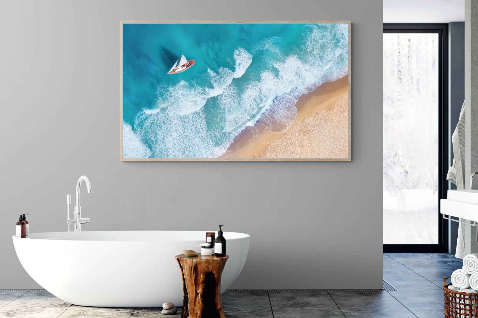 Sail Away-Wall_Art-180 x 110cm-Mounted Canvas-Wood-Pixalot