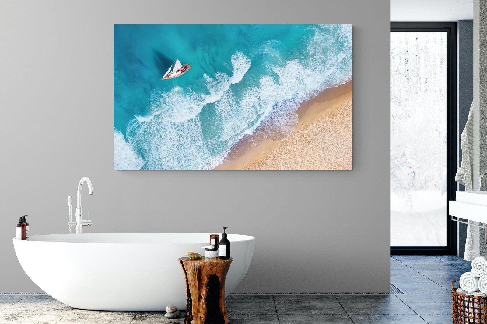 Sail Away-Wall_Art-180 x 110cm-Mounted Canvas-No Frame-Pixalot
