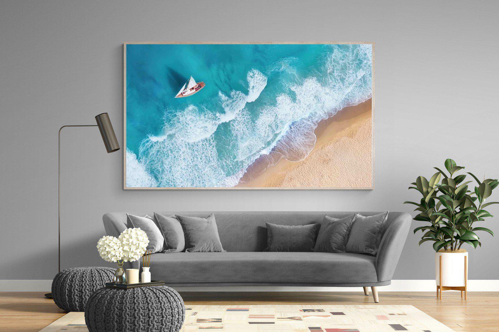 Sail Away-Wall_Art-220 x 130cm-Mounted Canvas-Wood-Pixalot