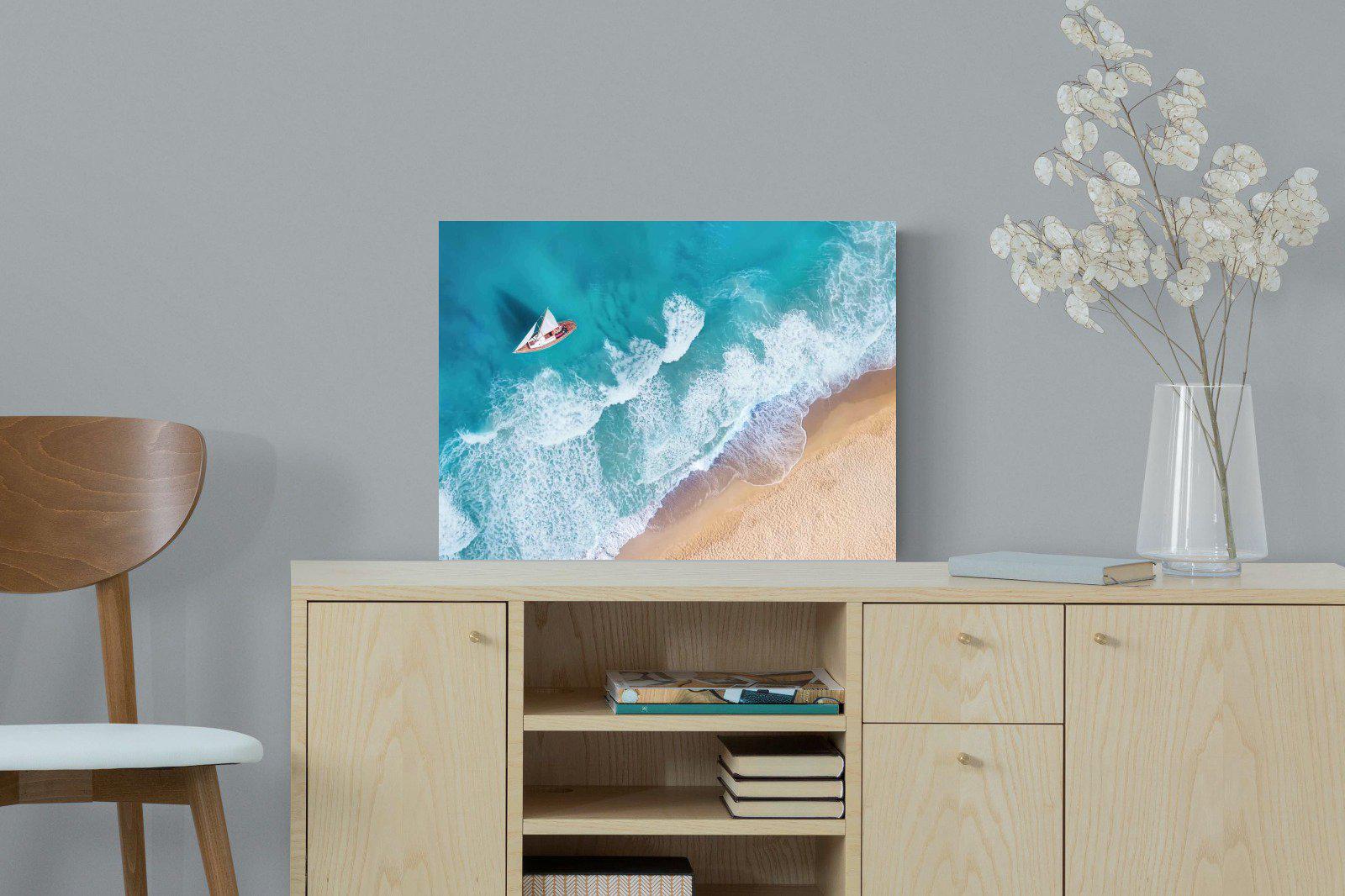 Sail Away-Wall_Art-60 x 45cm-Mounted Canvas-No Frame-Pixalot