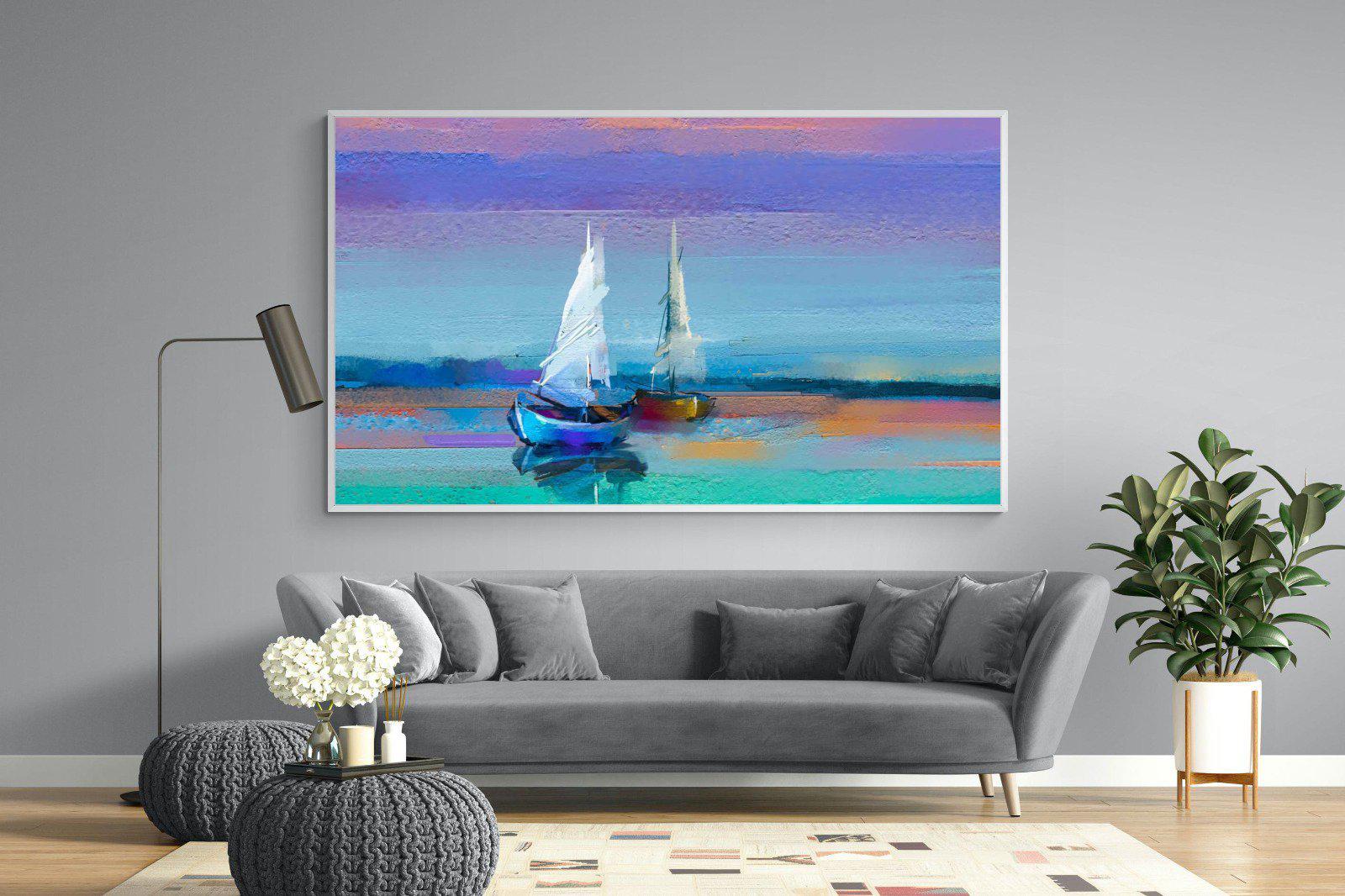 Sails-Wall_Art-220 x 130cm-Mounted Canvas-White-Pixalot