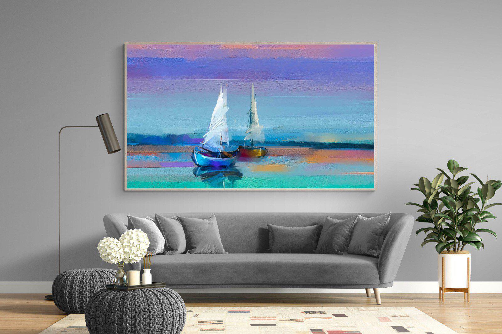 Sails-Wall_Art-220 x 130cm-Mounted Canvas-Wood-Pixalot
