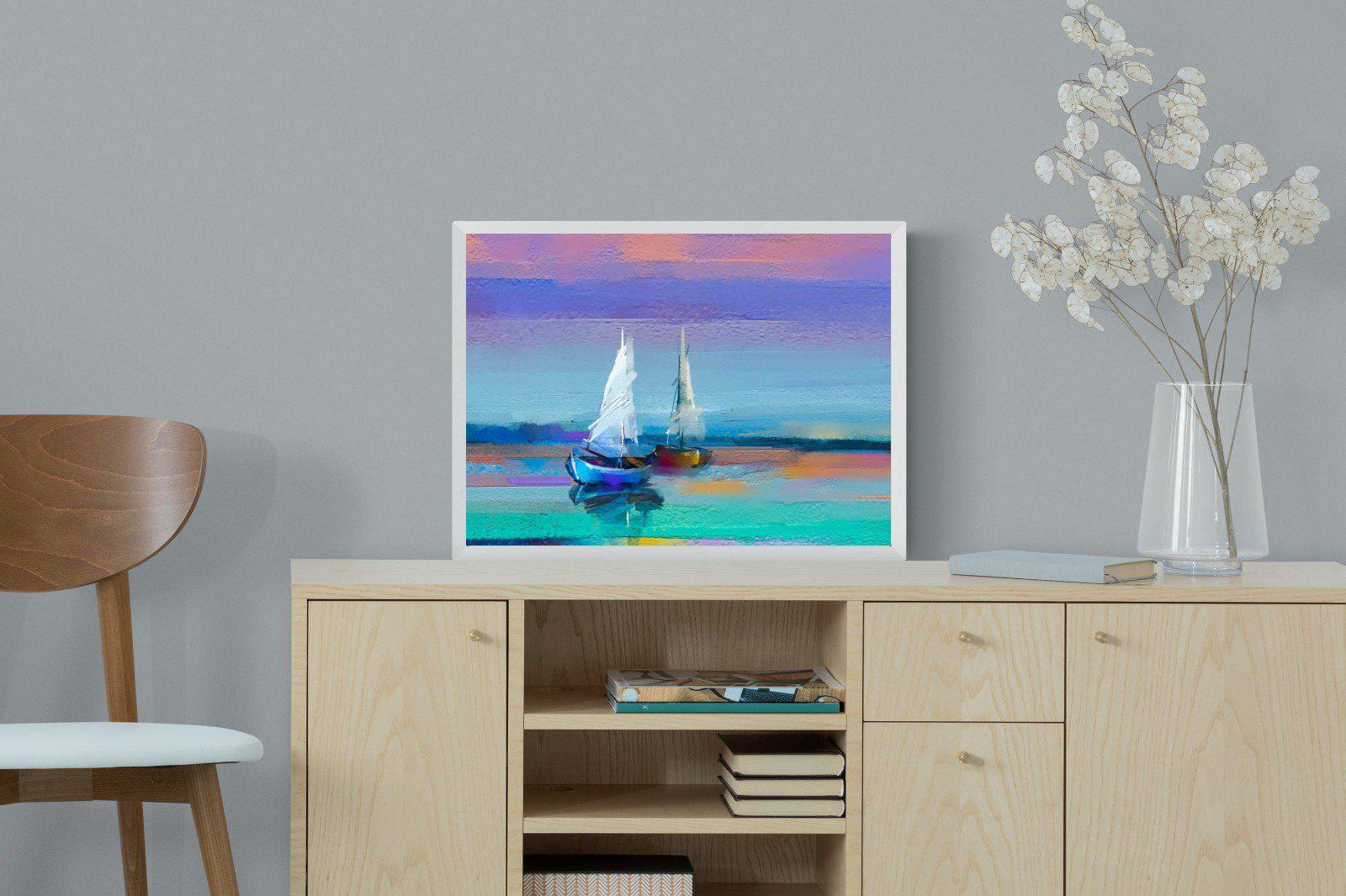 Sails-Wall_Art-60 x 45cm-Mounted Canvas-White-Pixalot