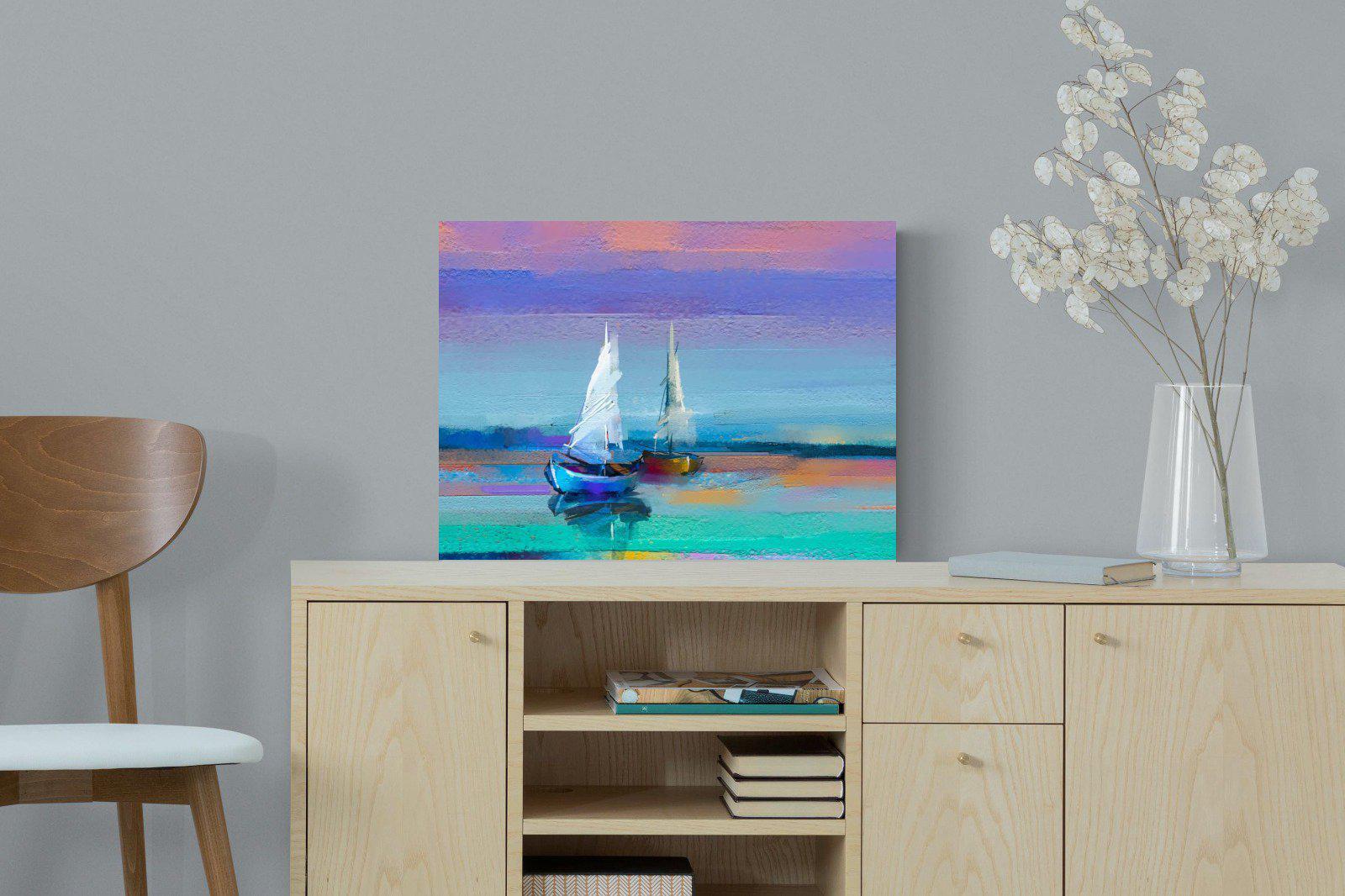 Sails-Wall_Art-60 x 45cm-Mounted Canvas-No Frame-Pixalot