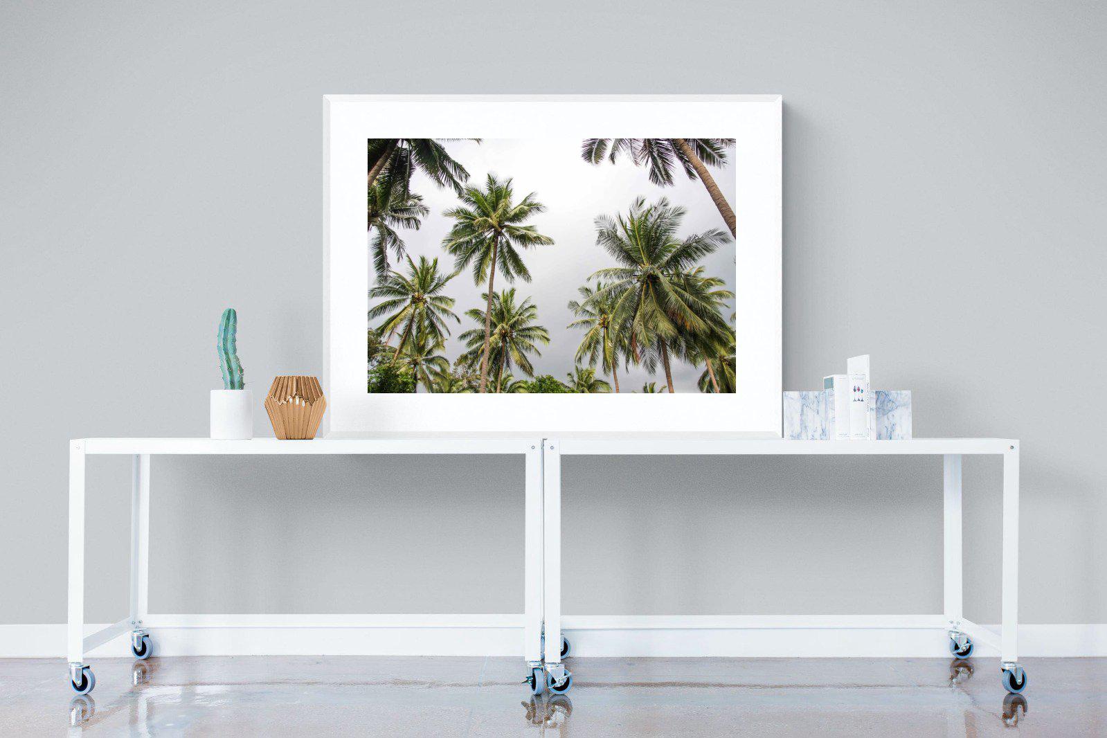 Samui-Wall_Art-120 x 90cm-Framed Print-White-Pixalot