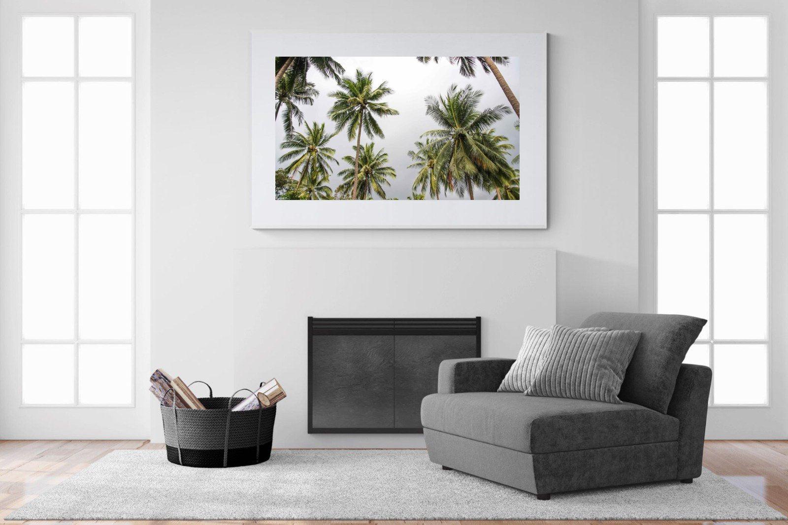 Samui-Wall_Art-150 x 100cm-Framed Print-White-Pixalot