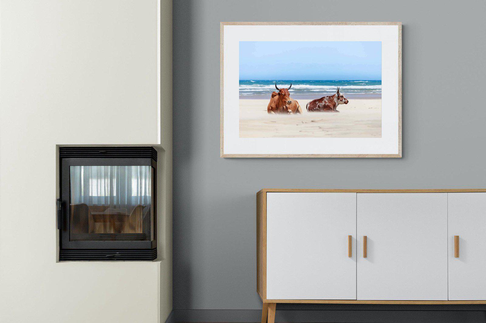 Sand Blasted-Wall_Art-100 x 75cm-Framed Print-Wood-Pixalot