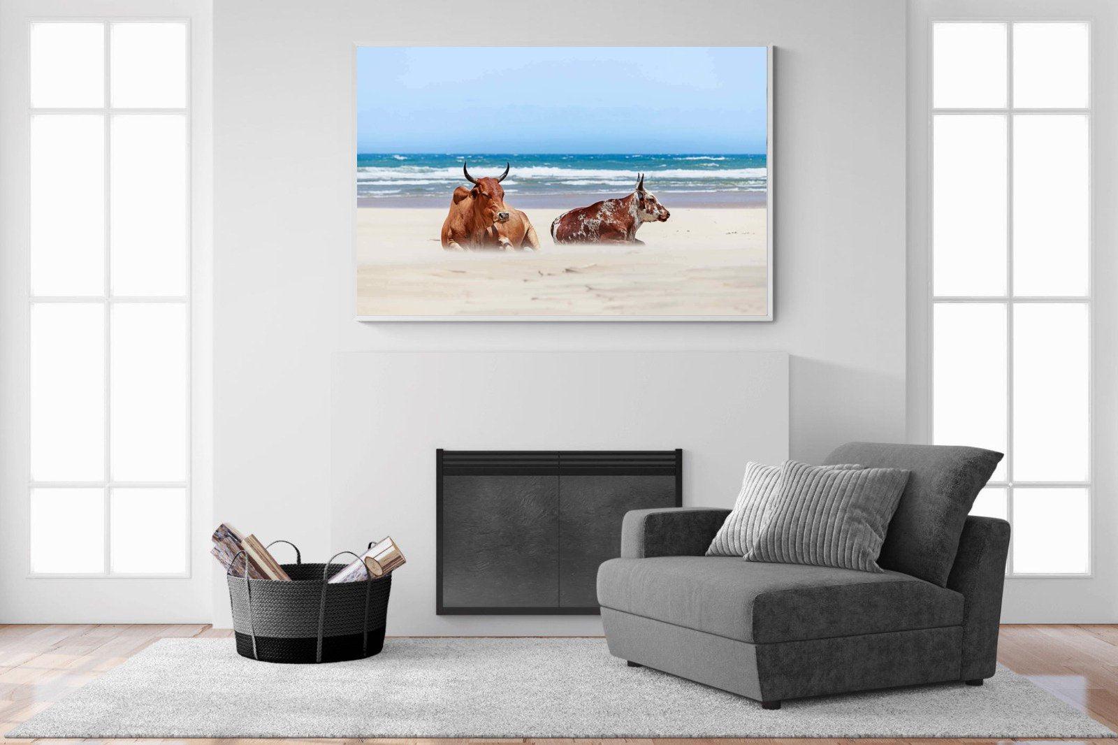 Sand Blasted-Wall_Art-150 x 100cm-Mounted Canvas-White-Pixalot