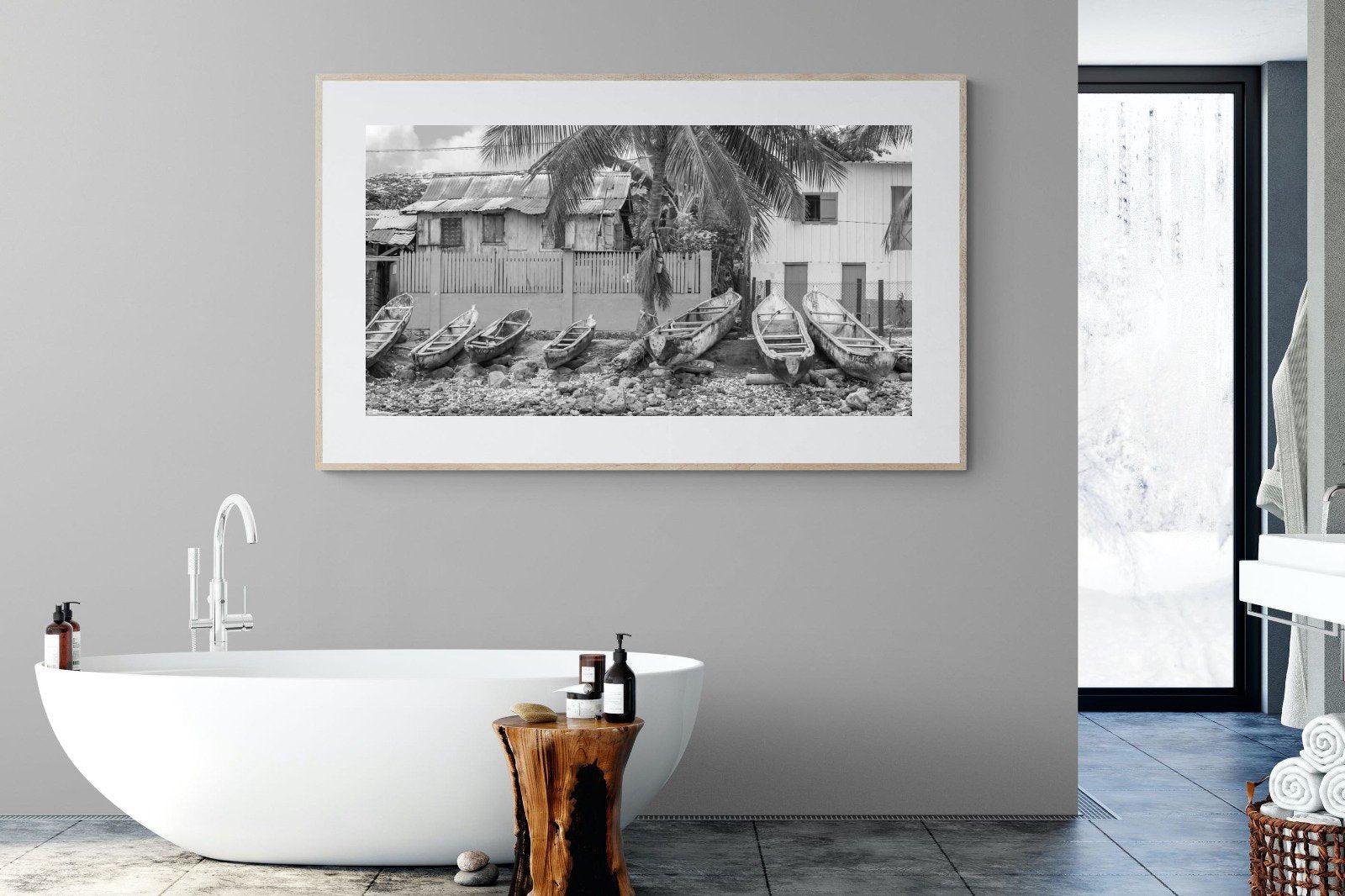 Sao Tome-Wall_Art-180 x 110cm-Framed Print-Wood-Pixalot