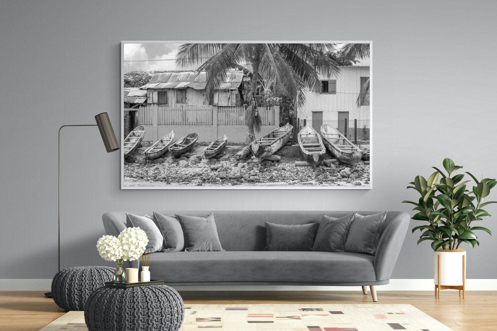 Sao Tome-Wall_Art-220 x 130cm-Mounted Canvas-White-Pixalot