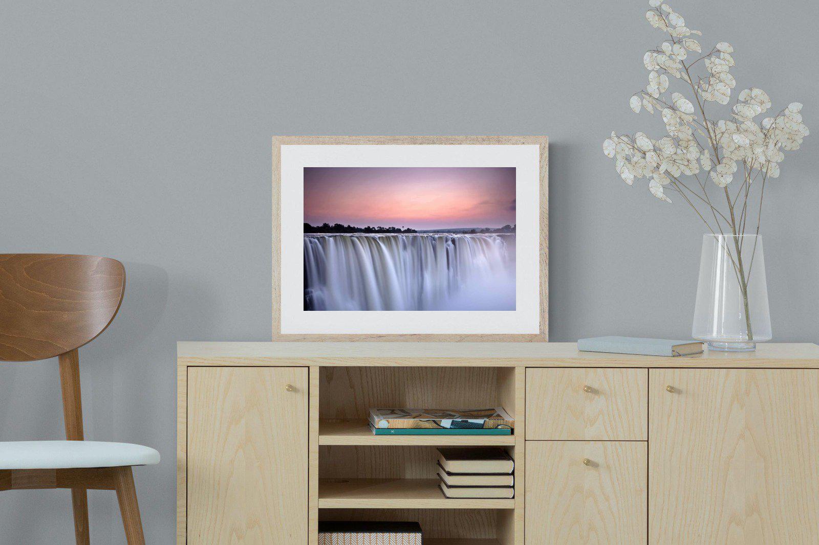 Satin Falls-Wall_Art-60 x 45cm-Framed Print-Wood-Pixalot
