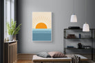 Scandi Sunrise-Wall_Art-100 x 150cm-Mounted Canvas-White-Pixalot