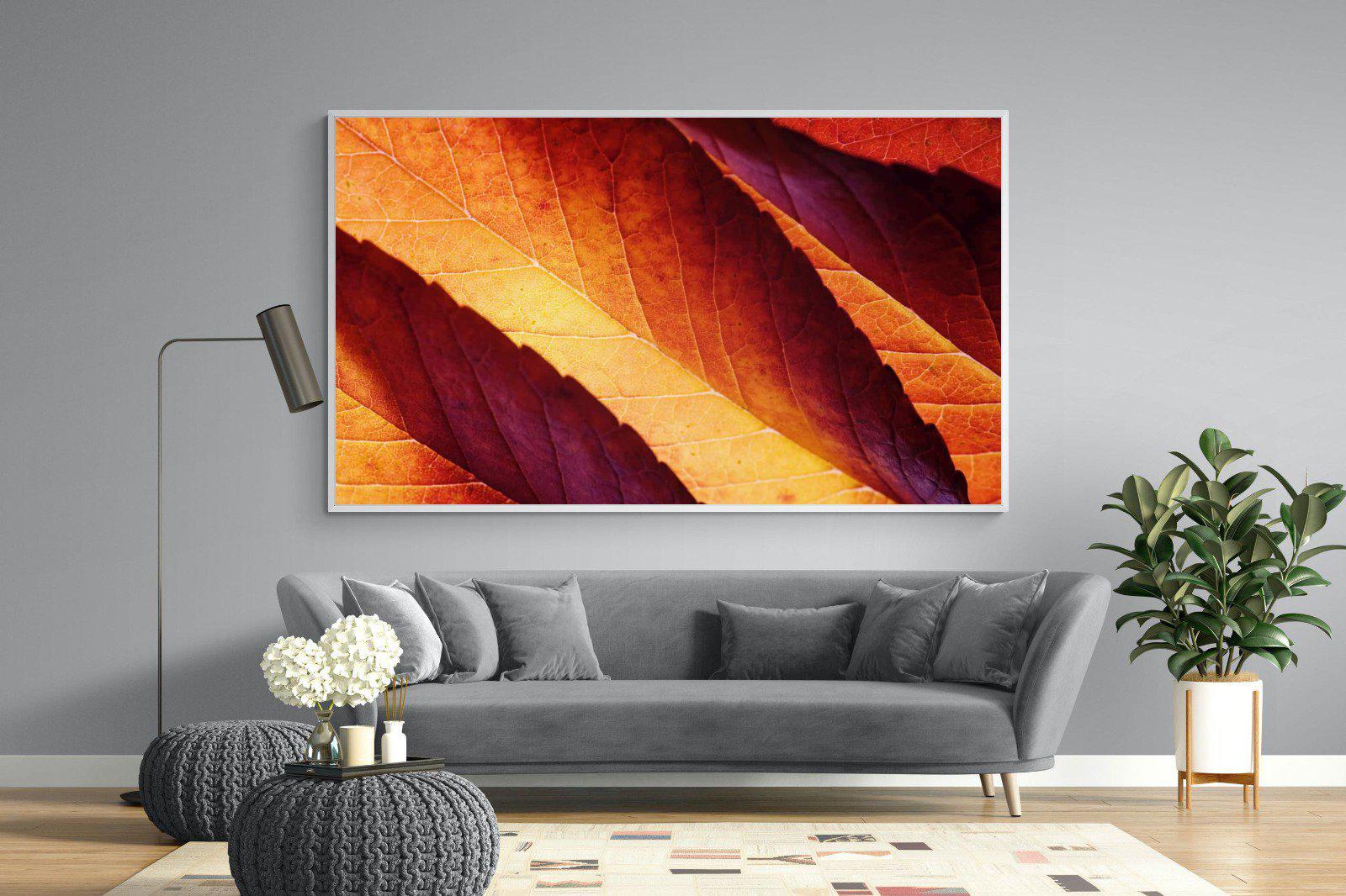 Scarlet Leaves-Wall_Art-220 x 130cm-Mounted Canvas-White-Pixalot