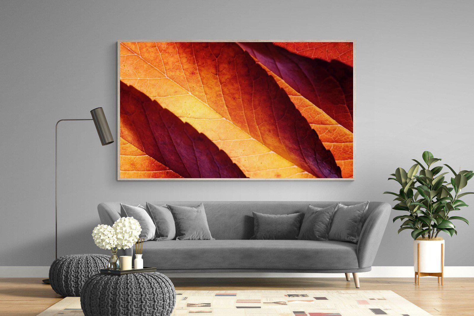 Scarlet Leaves-Wall_Art-220 x 130cm-Mounted Canvas-Wood-Pixalot
