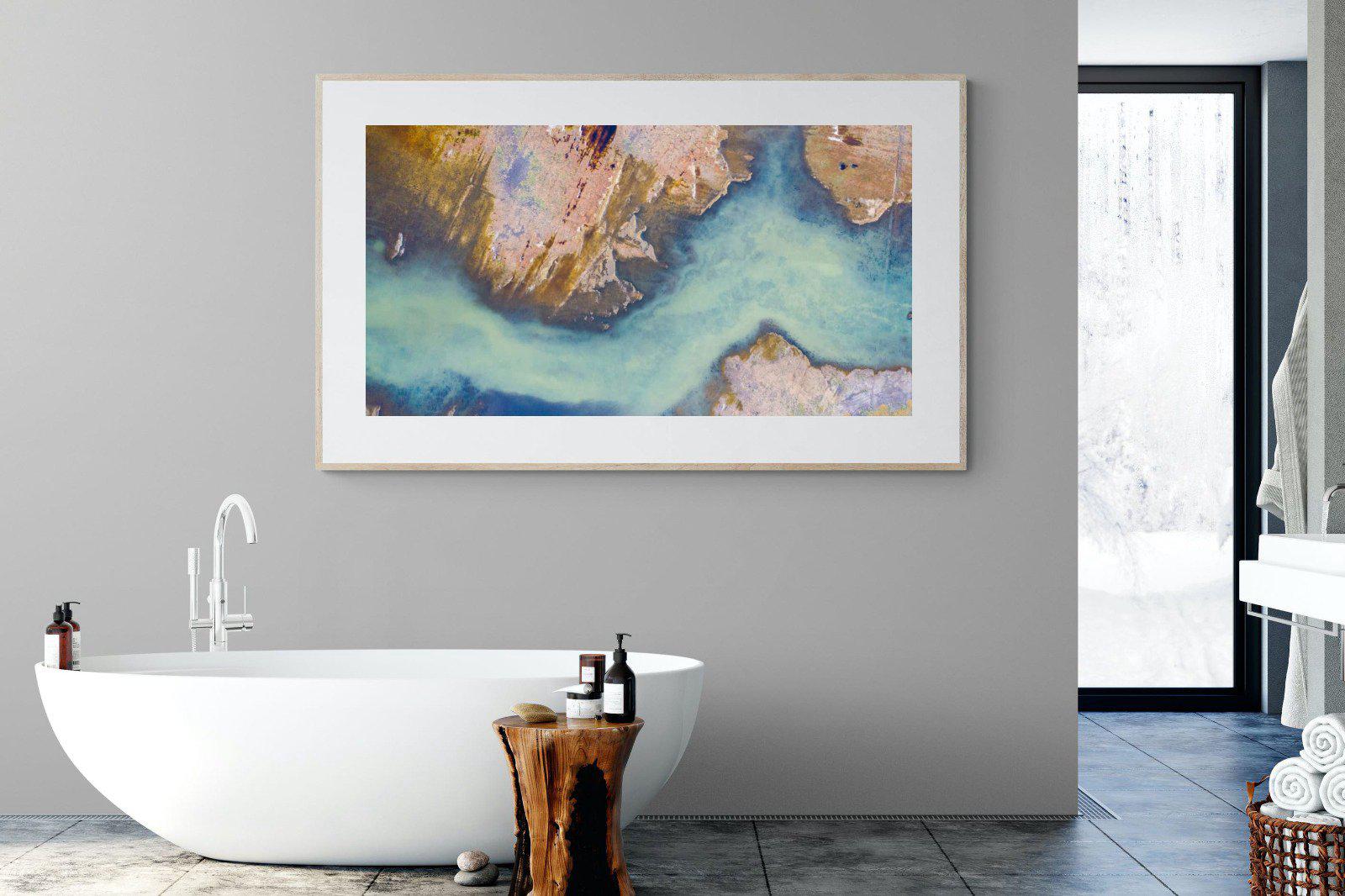 Scraped Earth-Wall_Art-180 x 110cm-Framed Print-Wood-Pixalot