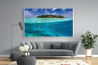 Scuba-Wall_Art-220 x 130cm-Mounted Canvas-White-Pixalot