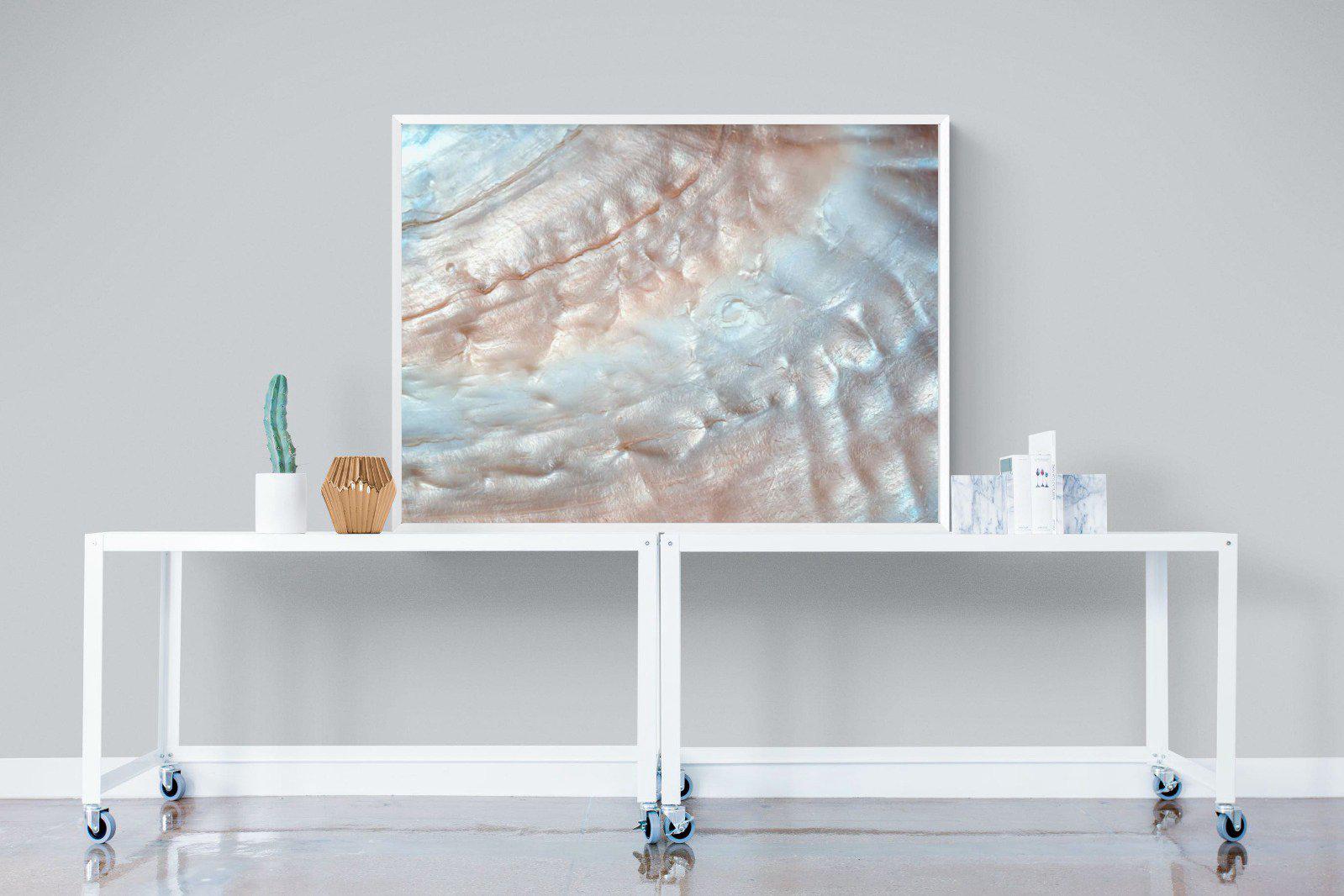 Seashell-Wall_Art-120 x 90cm-Mounted Canvas-White-Pixalot