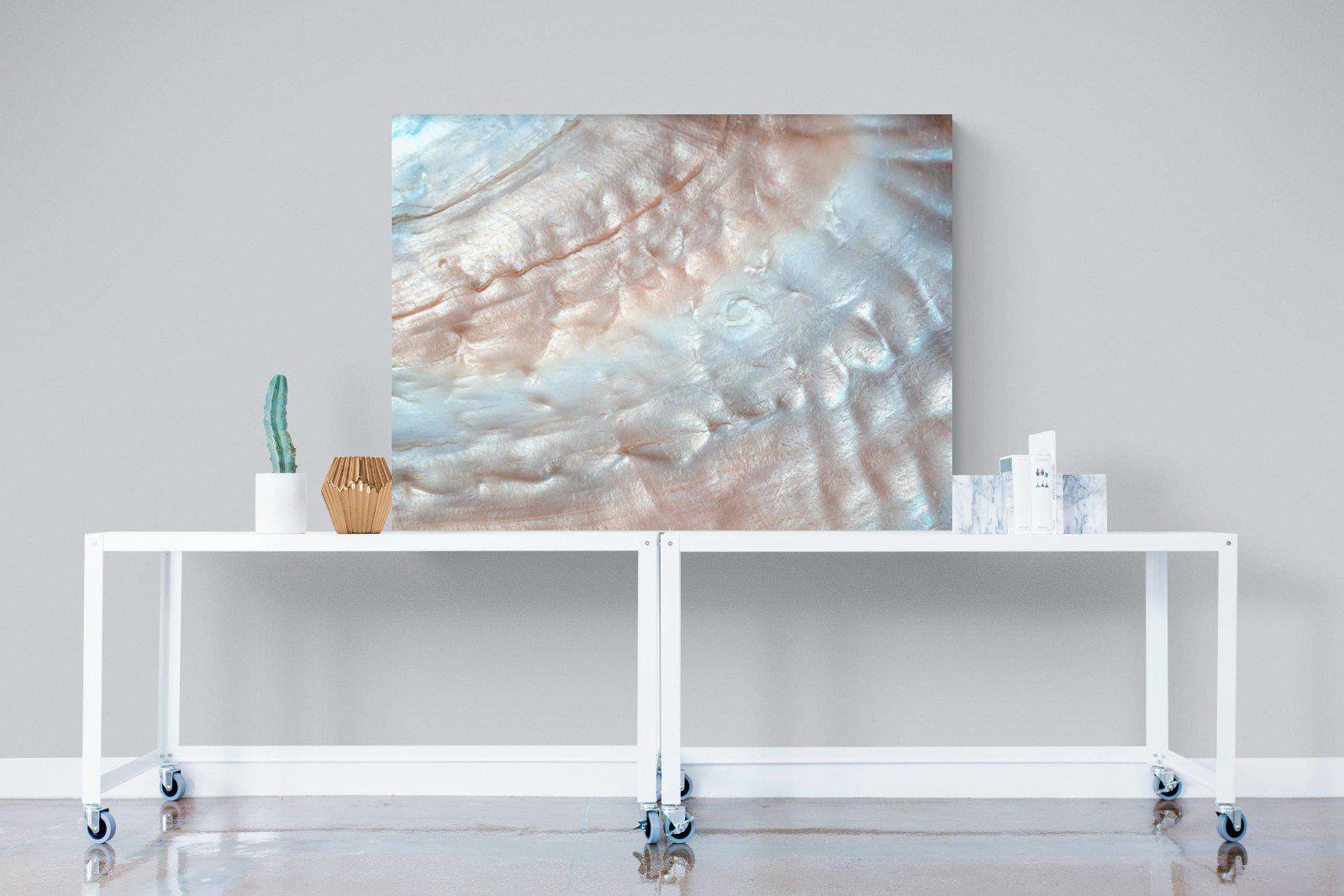 Seashell-Wall_Art-120 x 90cm-Mounted Canvas-No Frame-Pixalot