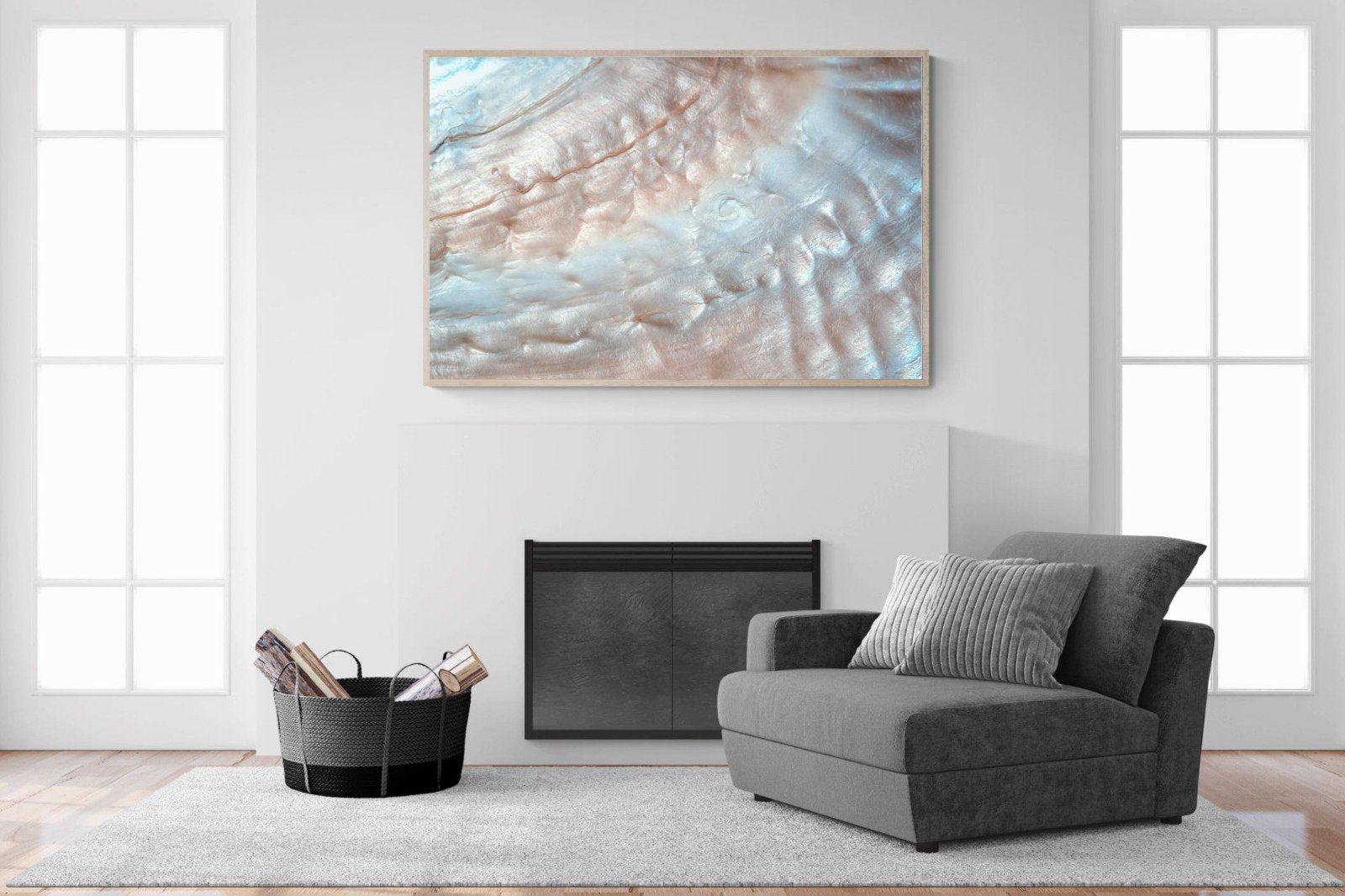 Seashell-Wall_Art-150 x 100cm-Mounted Canvas-Wood-Pixalot