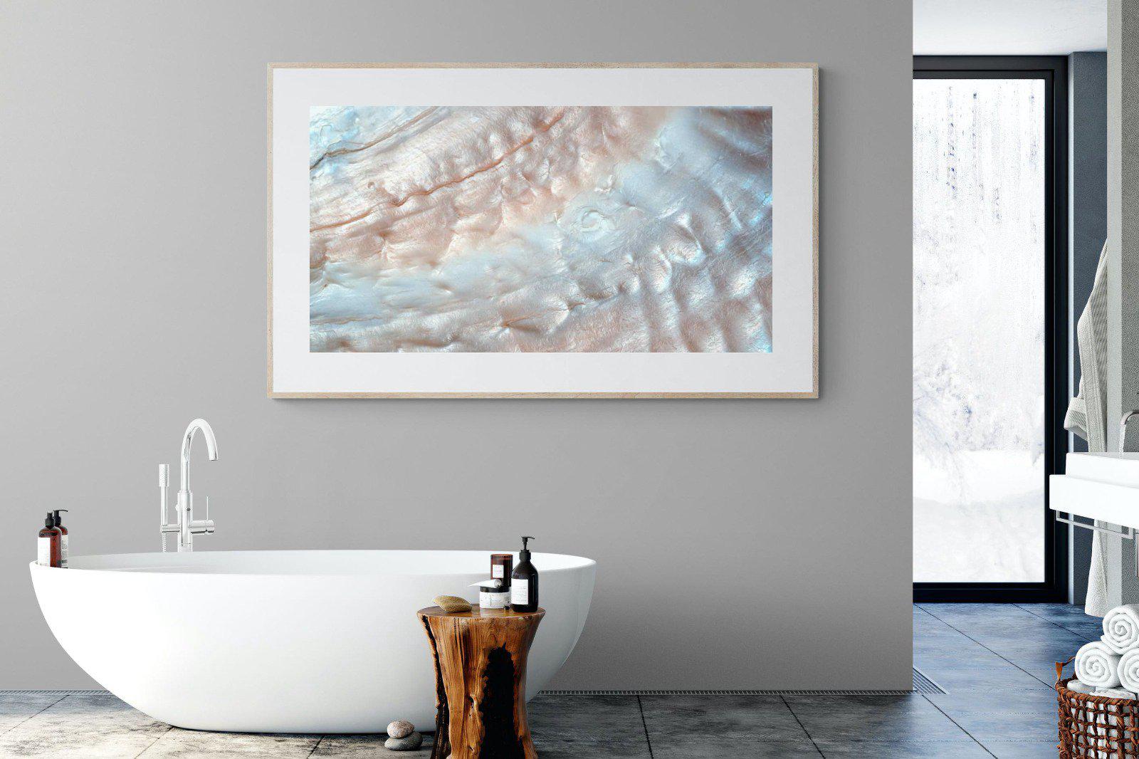 Seashell-Wall_Art-180 x 110cm-Framed Print-Wood-Pixalot