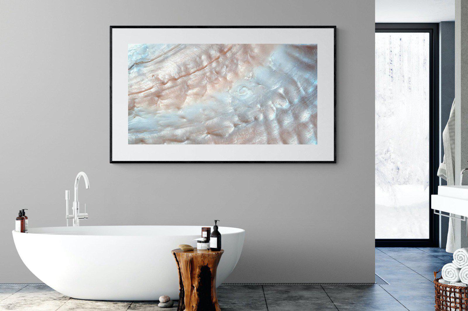 Seashell-Wall_Art-180 x 110cm-Framed Print-Black-Pixalot