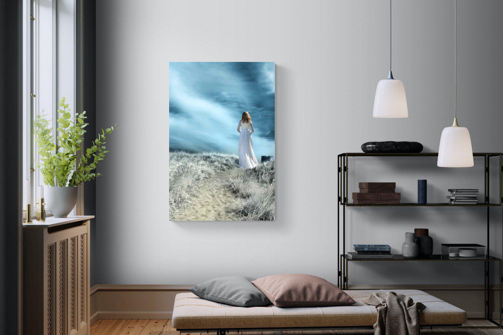 Seashore Drama-Wall_Art-100 x 150cm-Mounted Canvas-No Frame-Pixalot