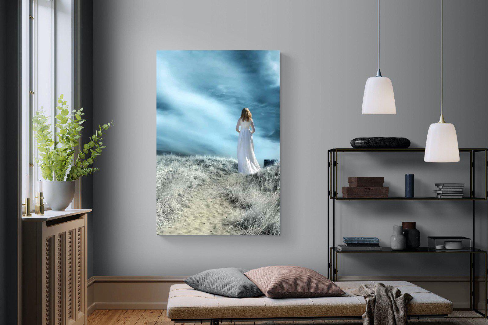 Seashore Drama-Wall_Art-120 x 180cm-Mounted Canvas-No Frame-Pixalot