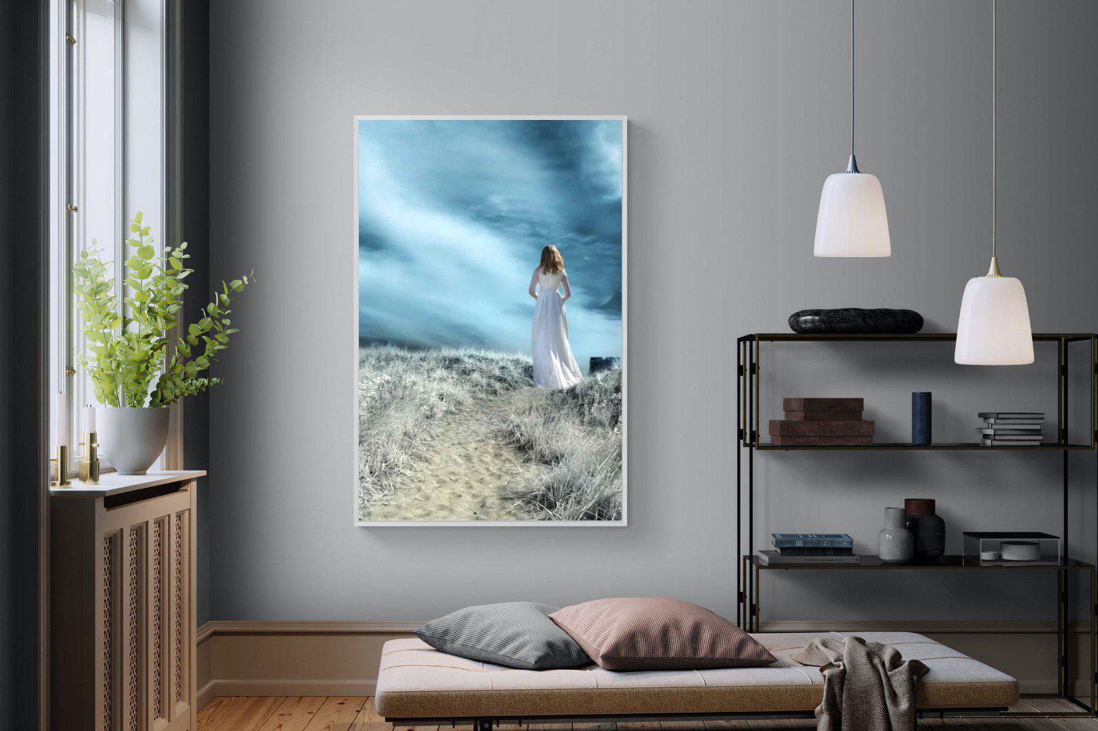 Seashore Drama-Wall_Art-120 x 180cm-Mounted Canvas-White-Pixalot
